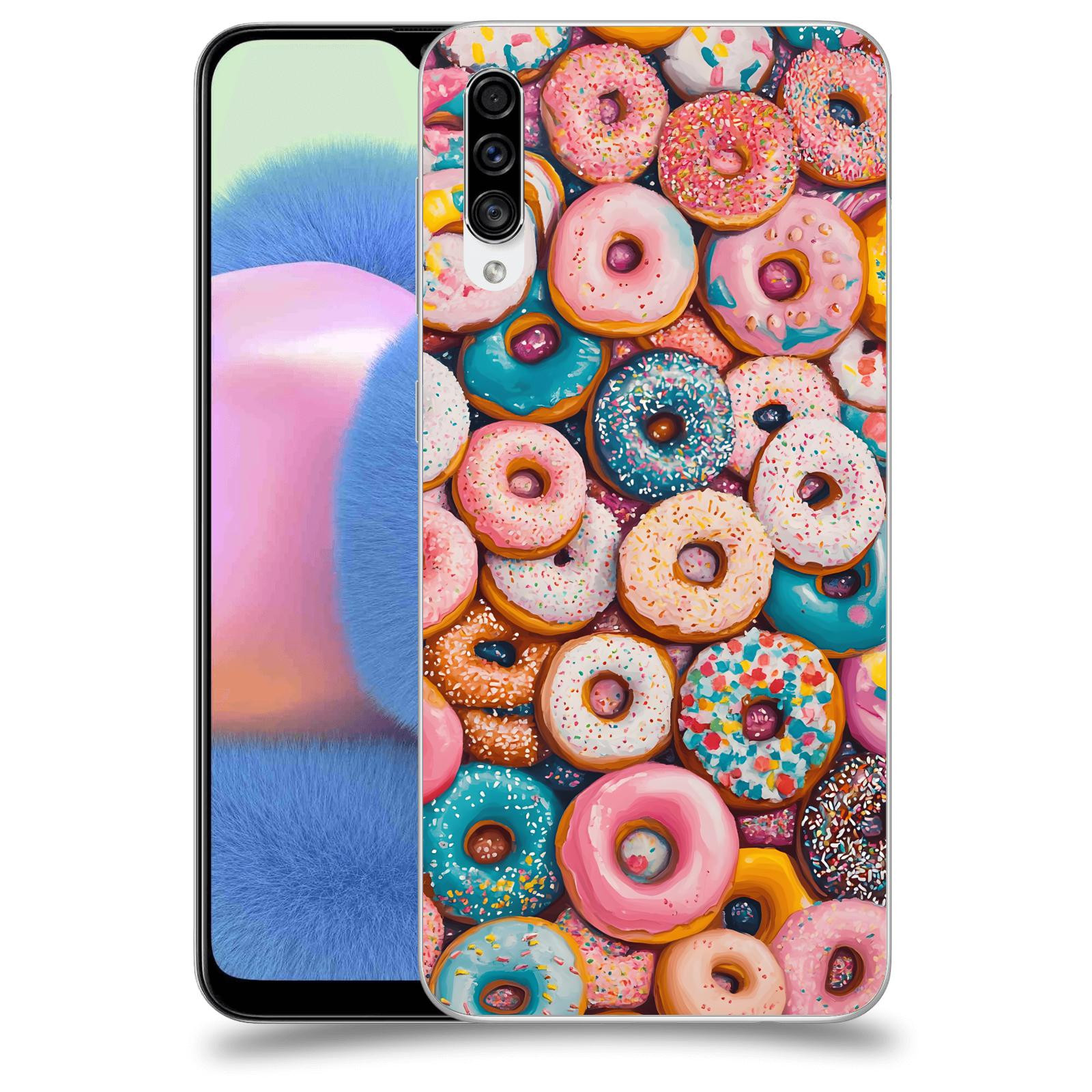 ACOVER Kryt na mobil Samsung Galaxy A30s A307F - Donuts