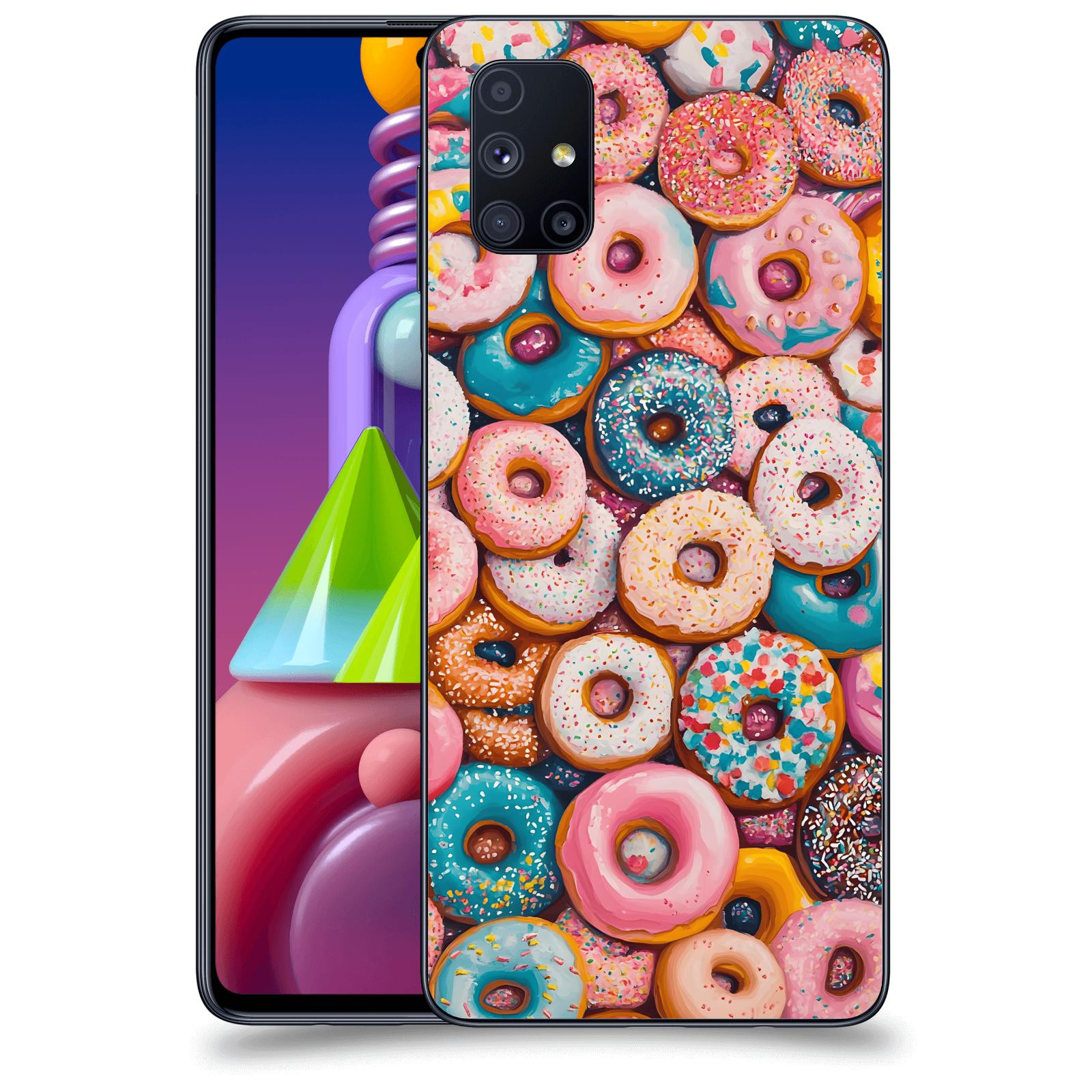ACOVER Kryt na mobil Samsung Galaxy M51 M515F - Donuts