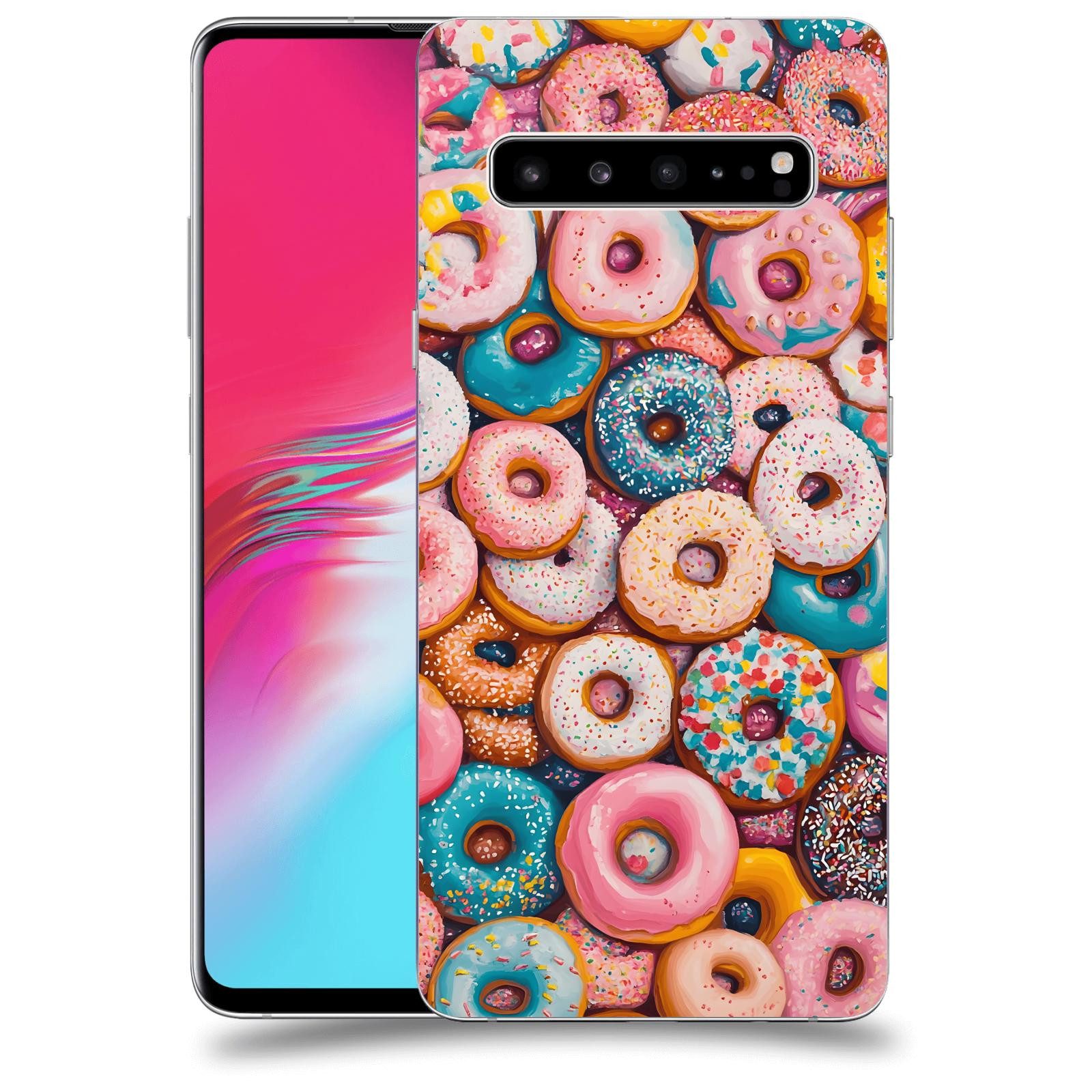 ACOVER Kryt na mobil Samsung Galaxy S10 G973 - Donuts
