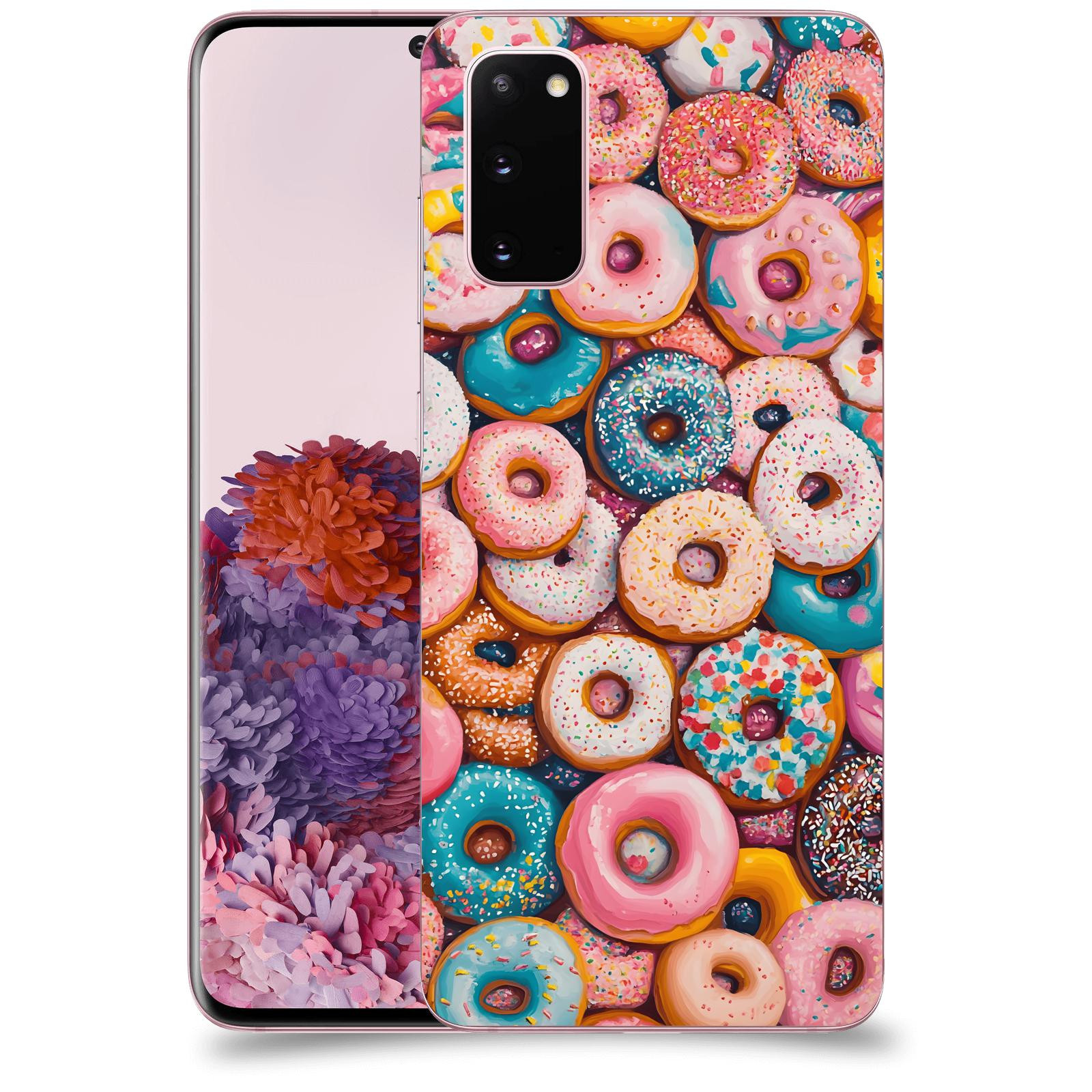 ACOVER Kryt na mobil Samsung Galaxy S20 G980F - Donuts