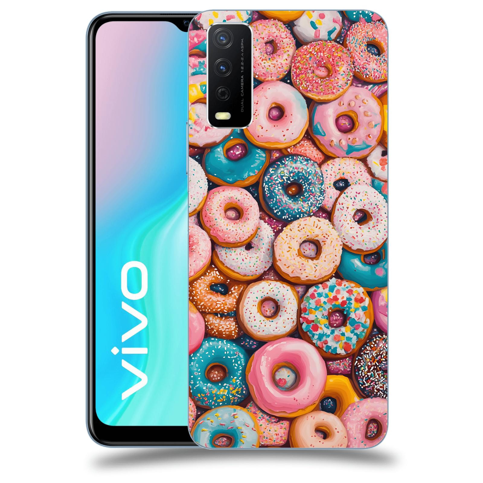 ACOVER Kryt na mobil Vivo Y11s - Donuts