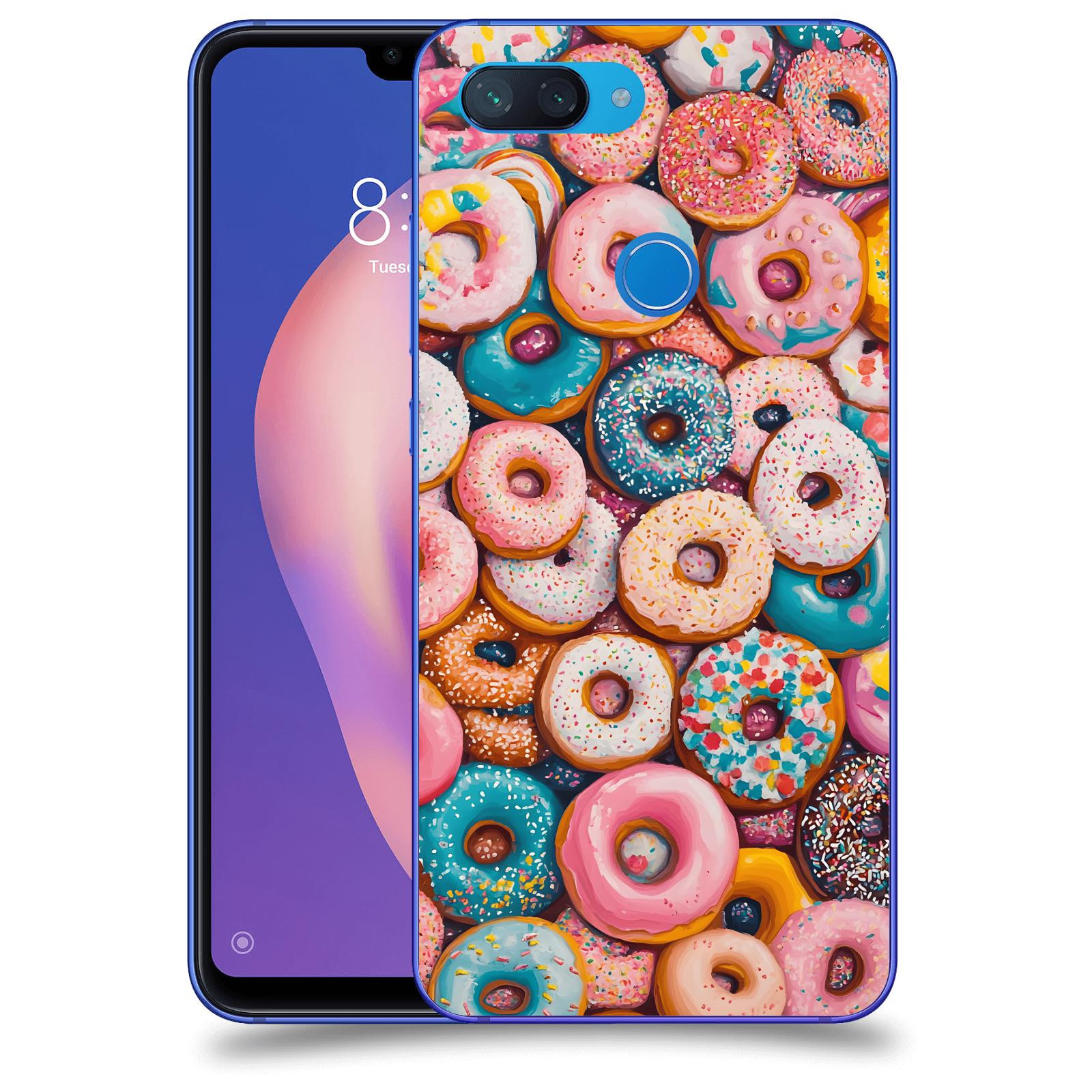 ACOVER Kryt na mobil Xiaomi Mi 8 Lite - Donuts