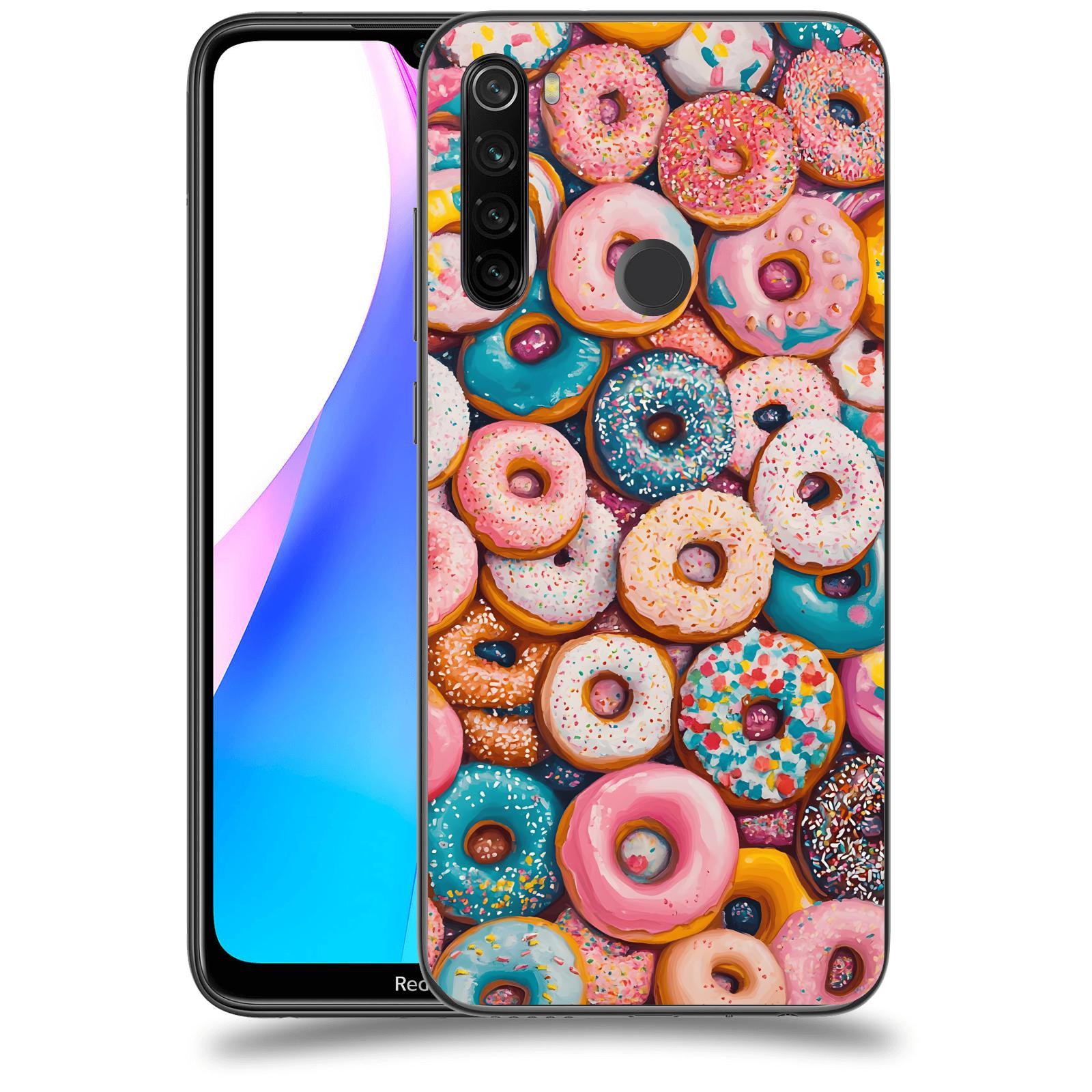 ACOVER Kryt na mobil Xiaomi Redmi Note 8T - Donuts