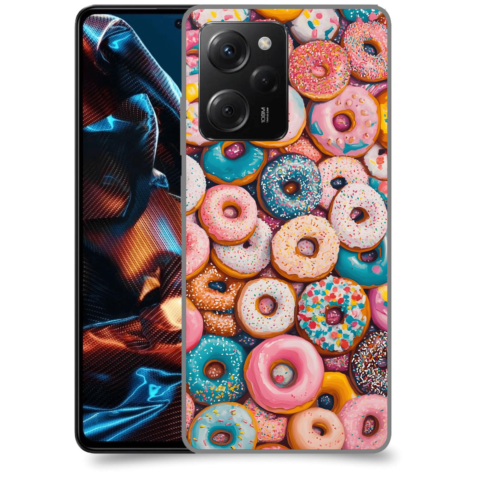 ACOVER Kryt na mobil Xiaomi Poco X5 Pro - Donuts