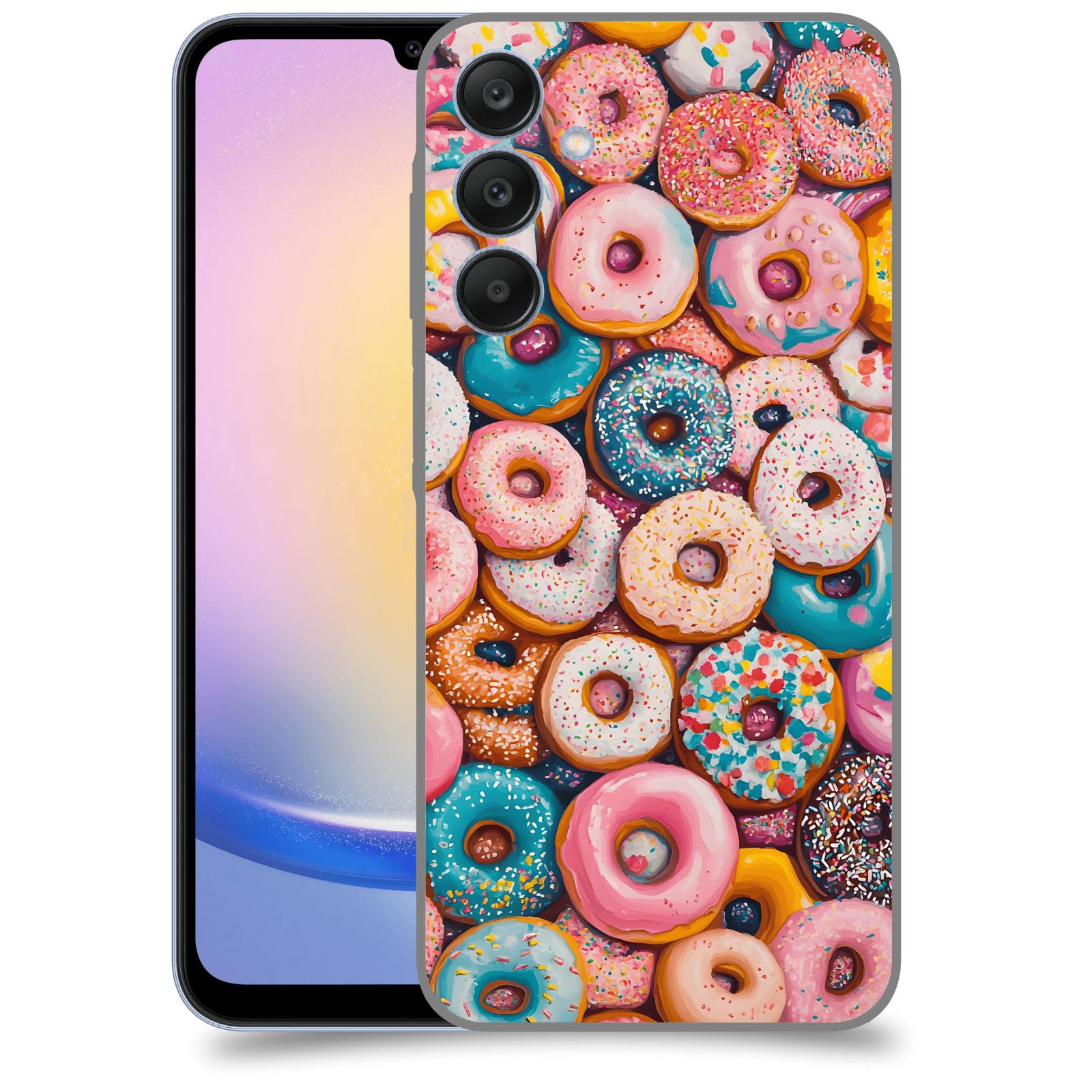 ACOVER Kryt na mobil Samsung Galaxy A25 5G - Donuts