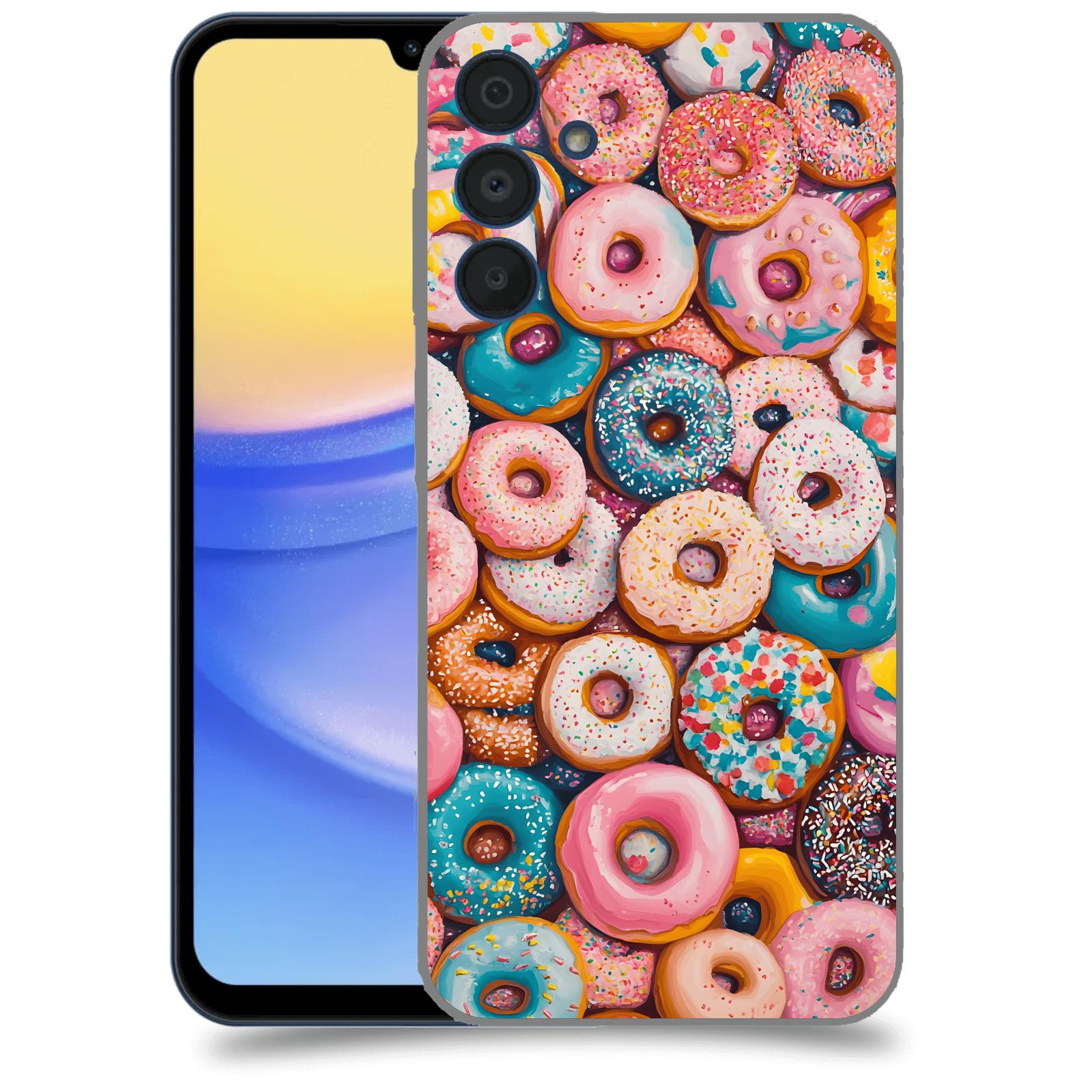 ACOVER Kryt na mobil Samsung Galaxy A15 5G - Donuts