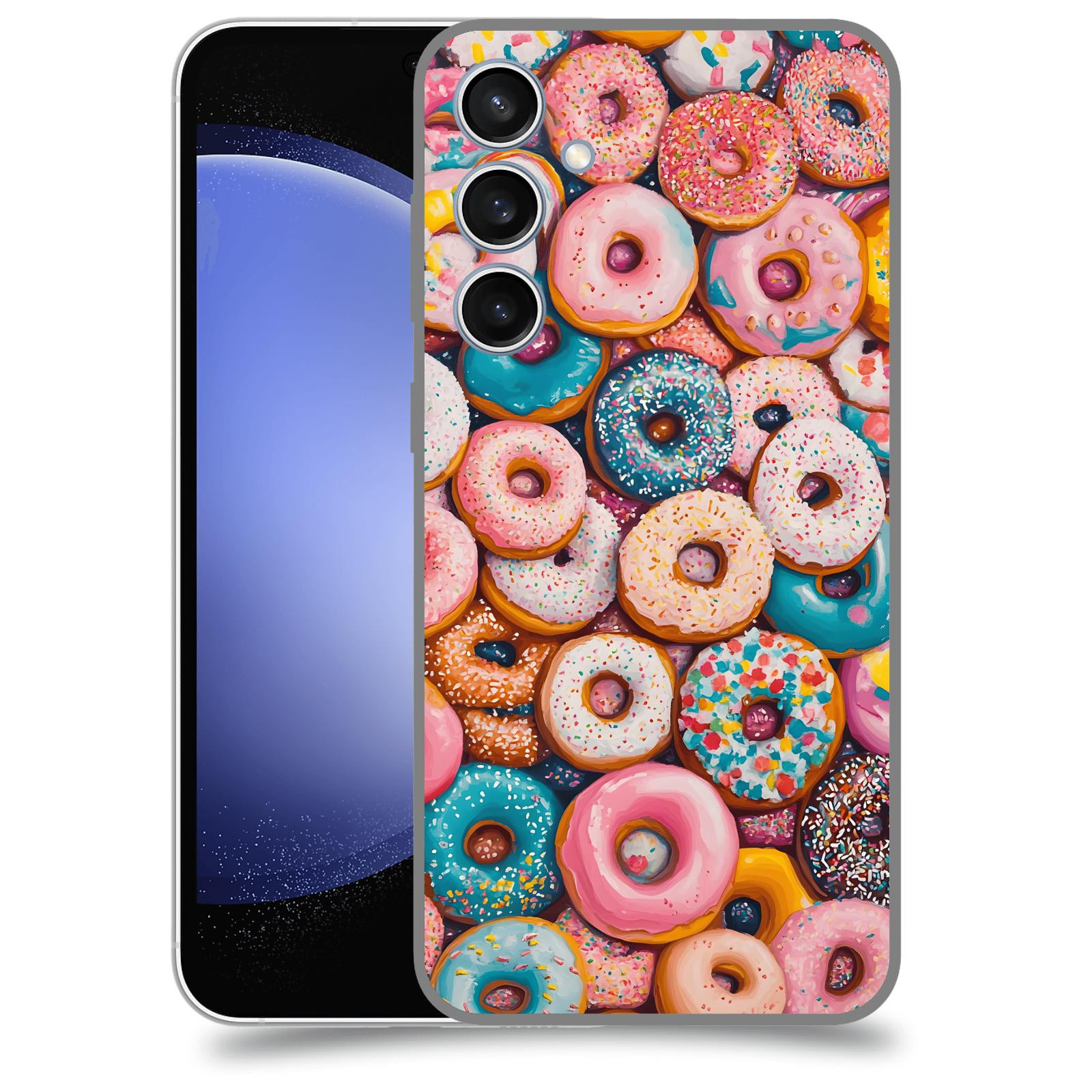 ACOVER Kryt na mobil Samsung Galaxy S23 FE - Donuts