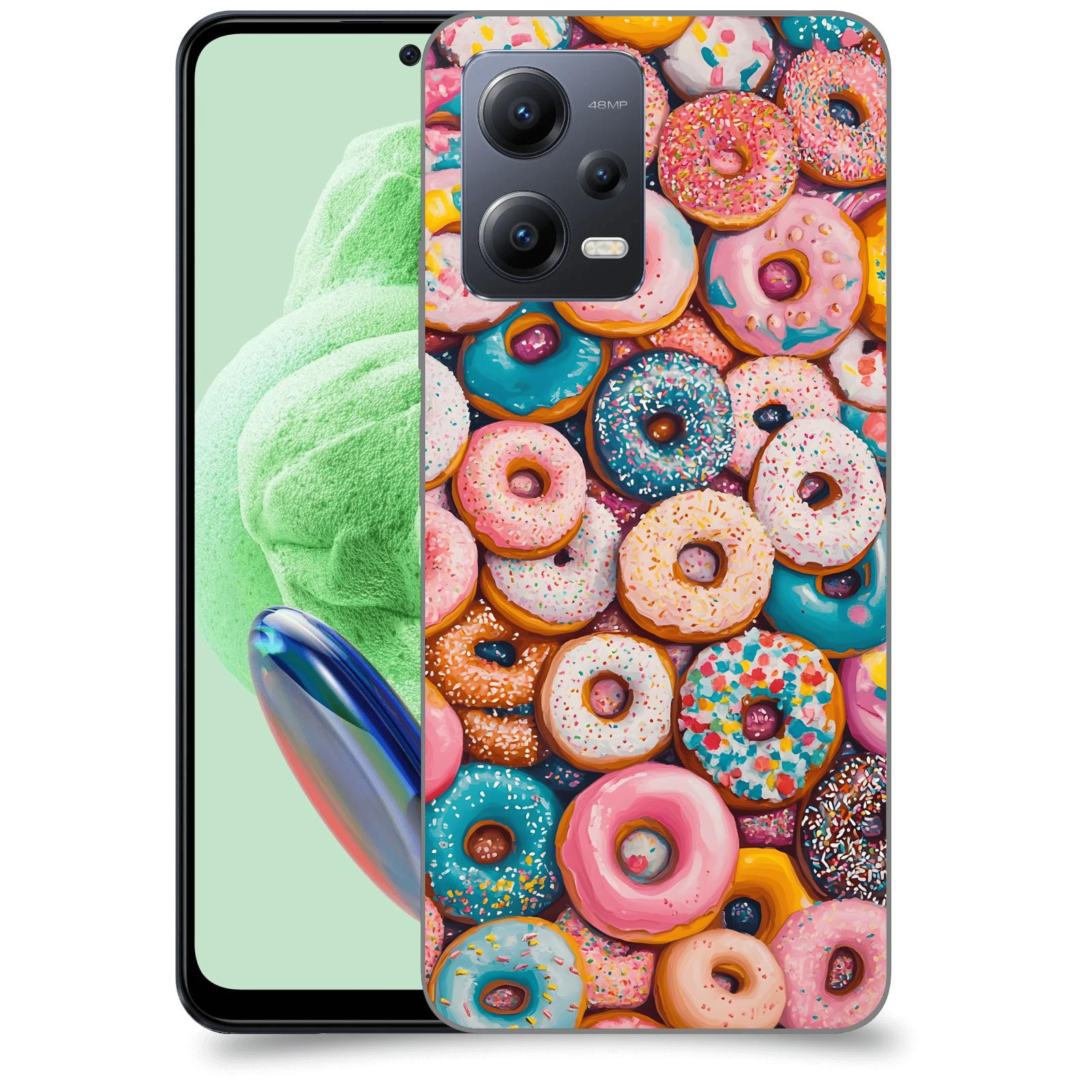 ACOVER Kryt na mobil Xiaomi Redmi Note 12 5G - Donuts