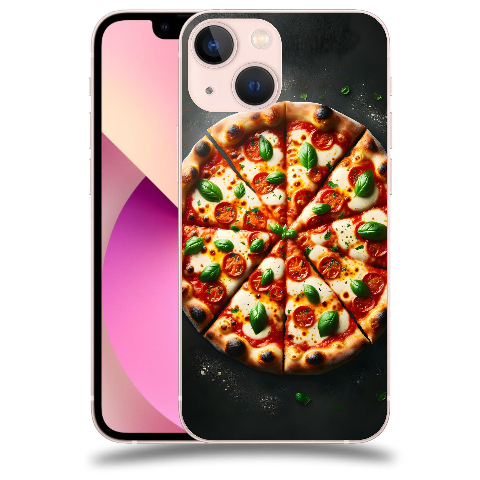 ACOVER Kryt na mobil Apple iPhone 13 mini - Pizza