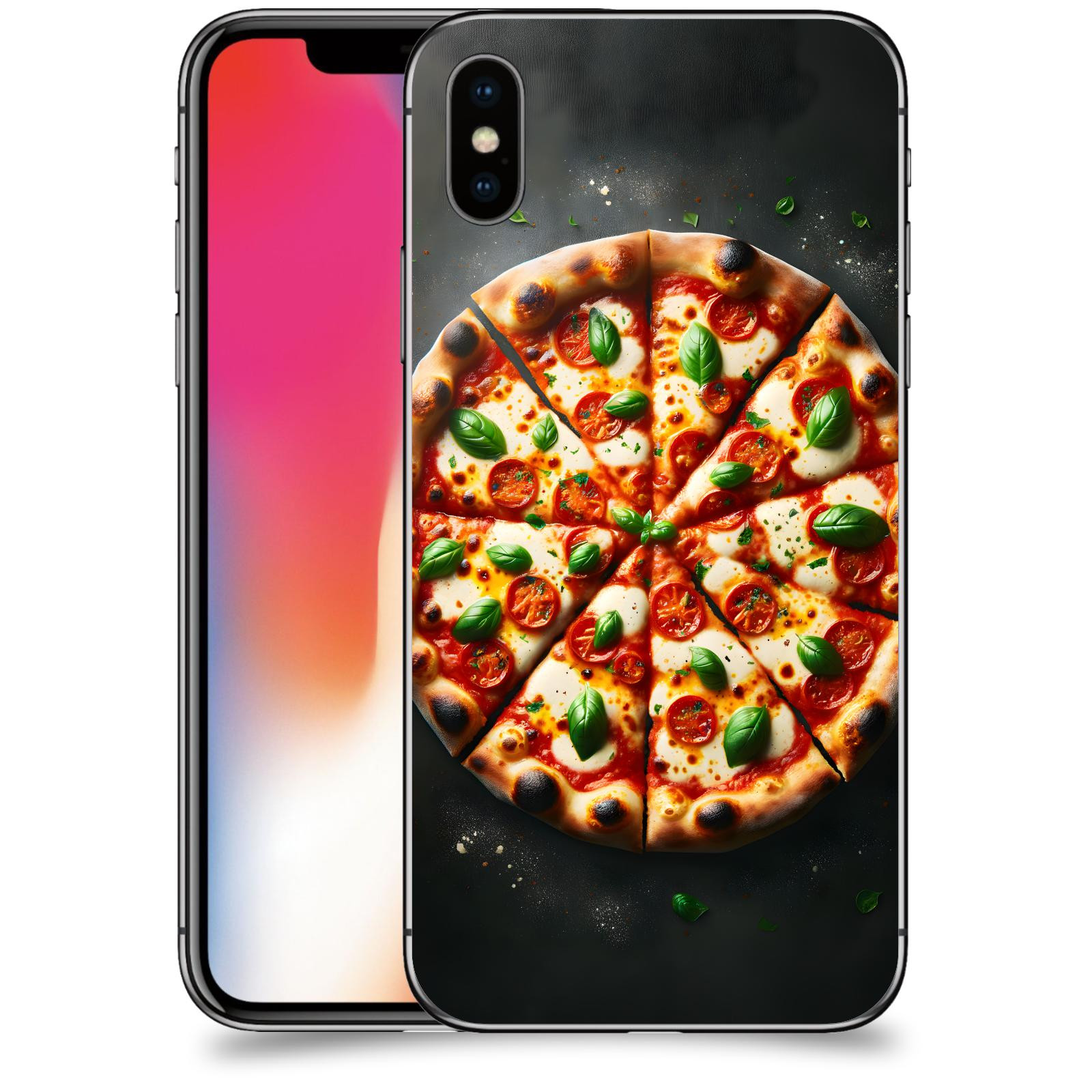 ACOVER Kryt na mobil Apple iPhone X/XS - Pizza
