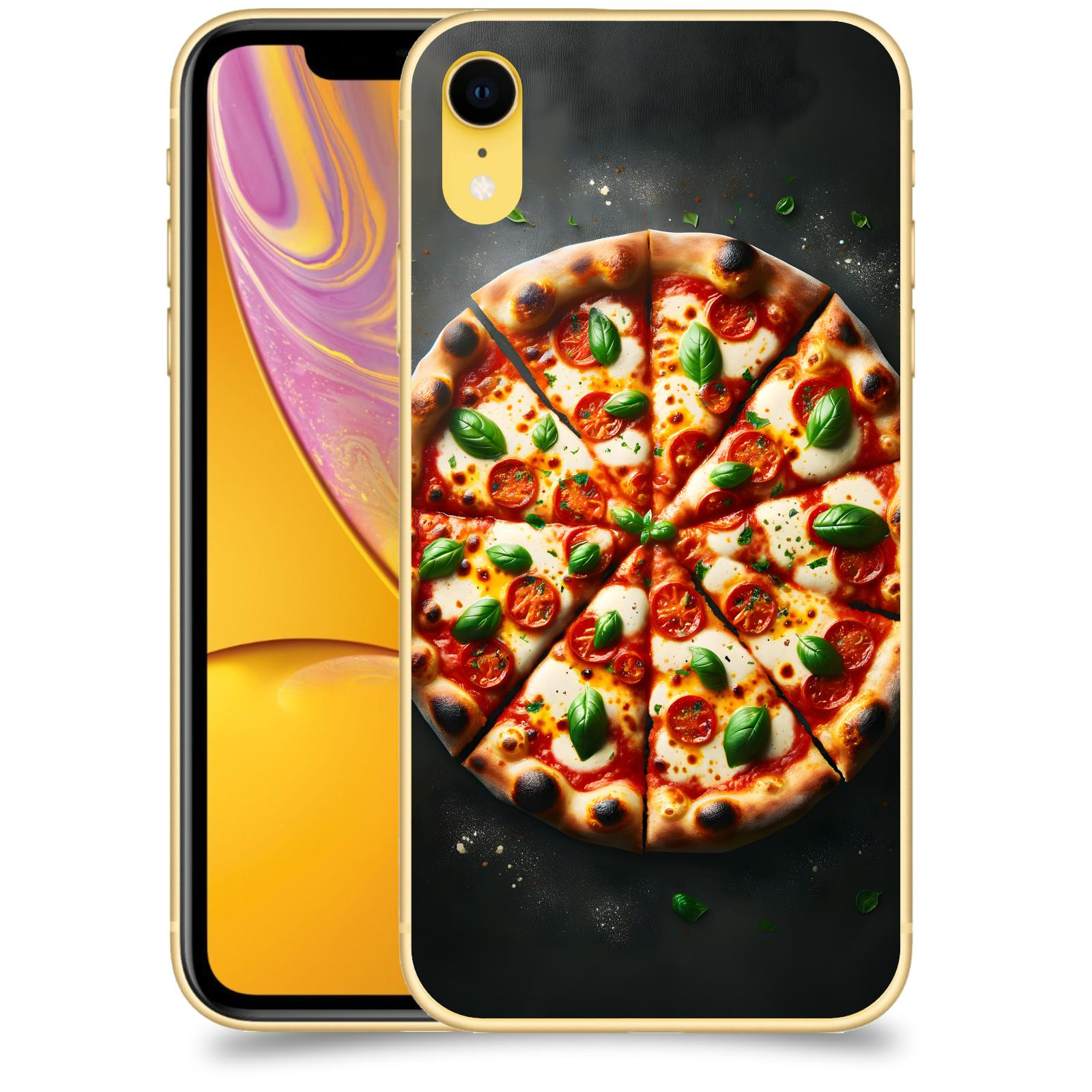 ACOVER Kryt na mobil Apple iPhone XR - Pizza