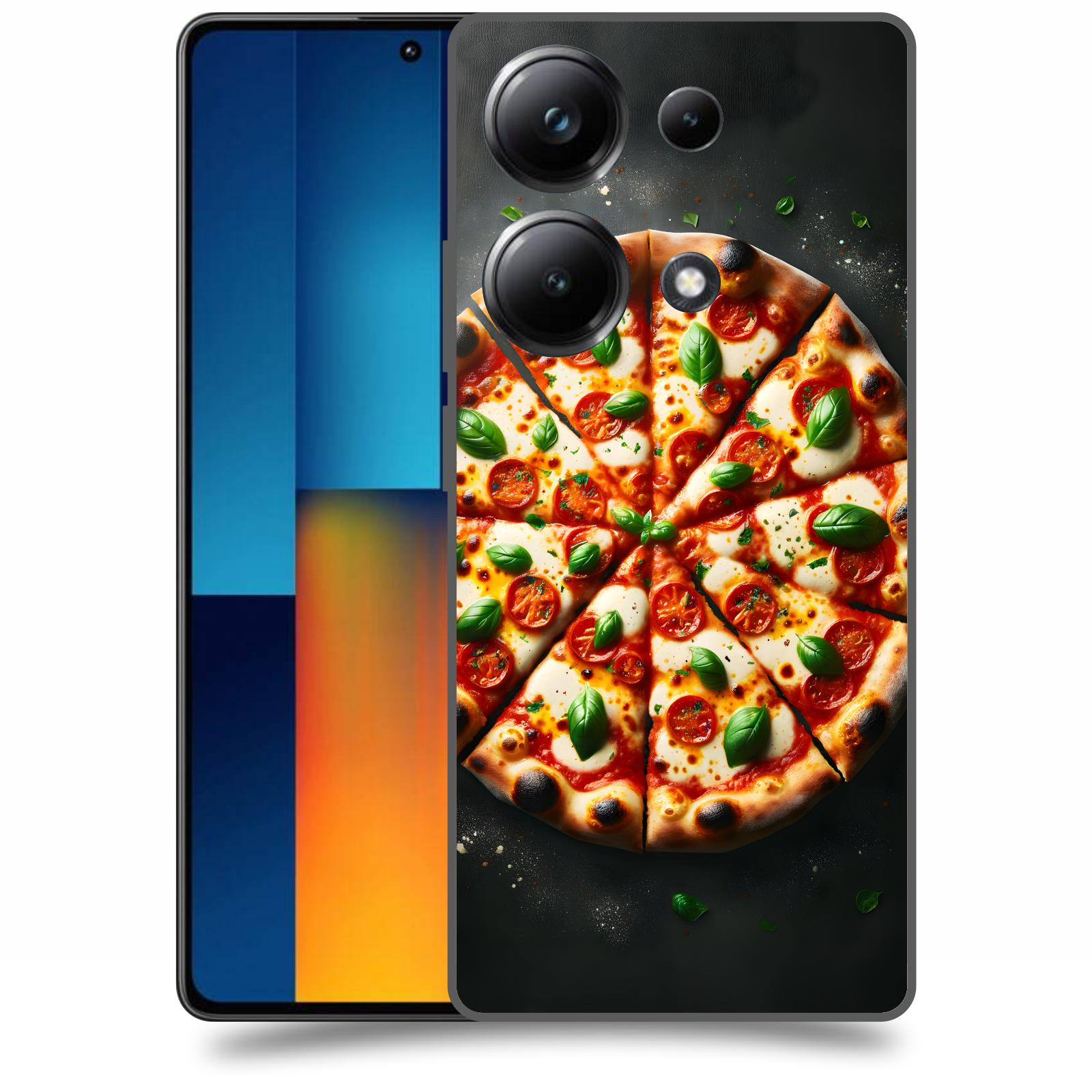 ACOVER Kryt na mobil Poco M6 - Pizza