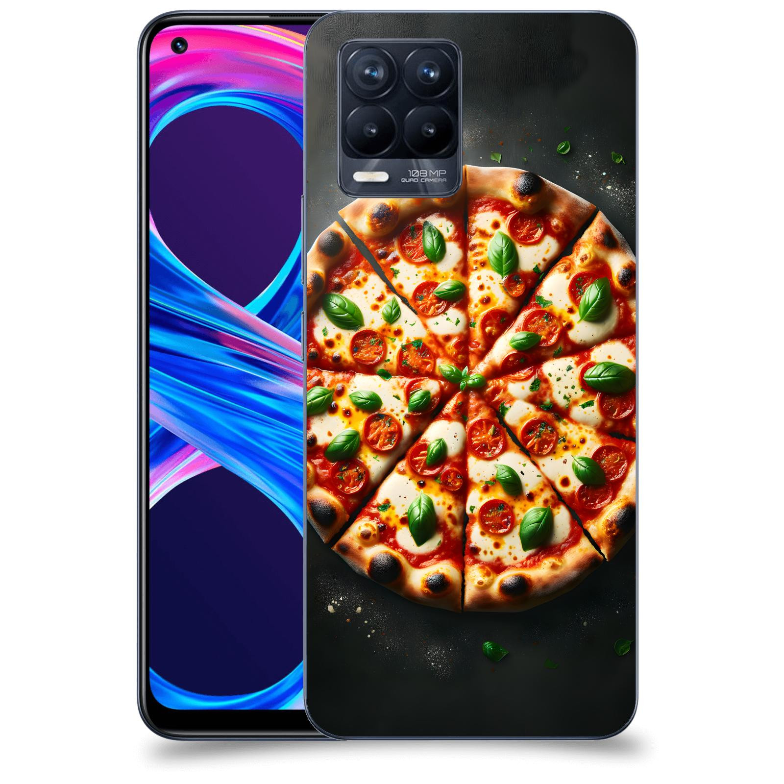 ACOVER Kryt na mobil Realme 8 Pro - Pizza