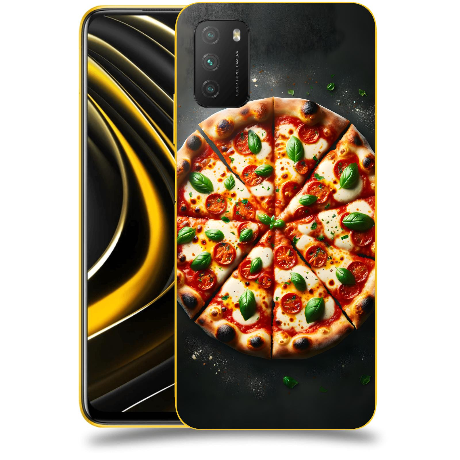 ACOVER Kryt na mobil Xiaomi Poco M3 - Pizza