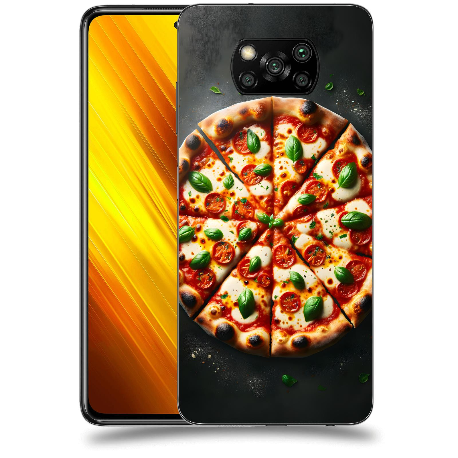 ACOVER Kryt na mobil Xiaomi Poco X3 - Pizza