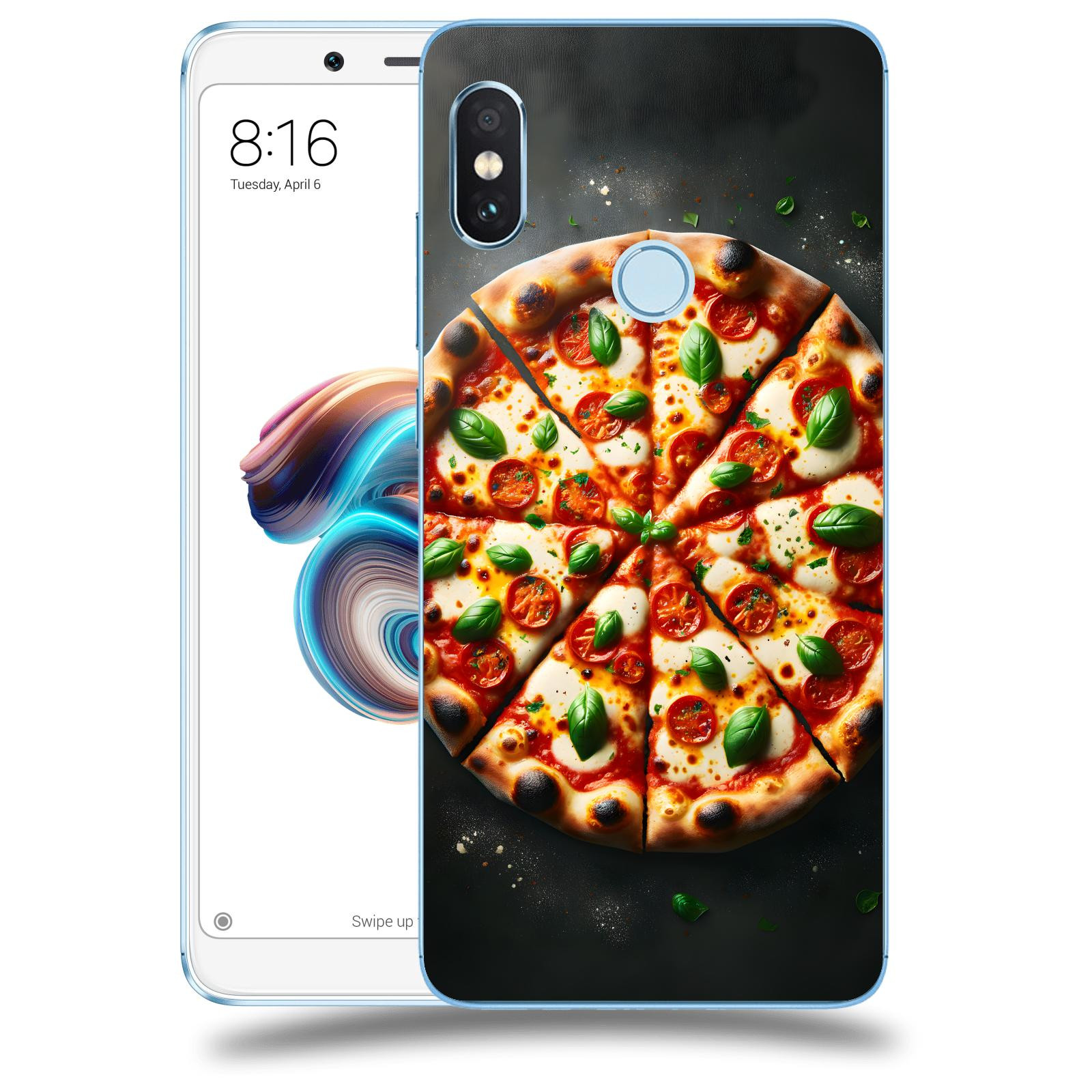 ACOVER Kryt na mobil Xiaomi Redmi Note 5 Global - Pizza