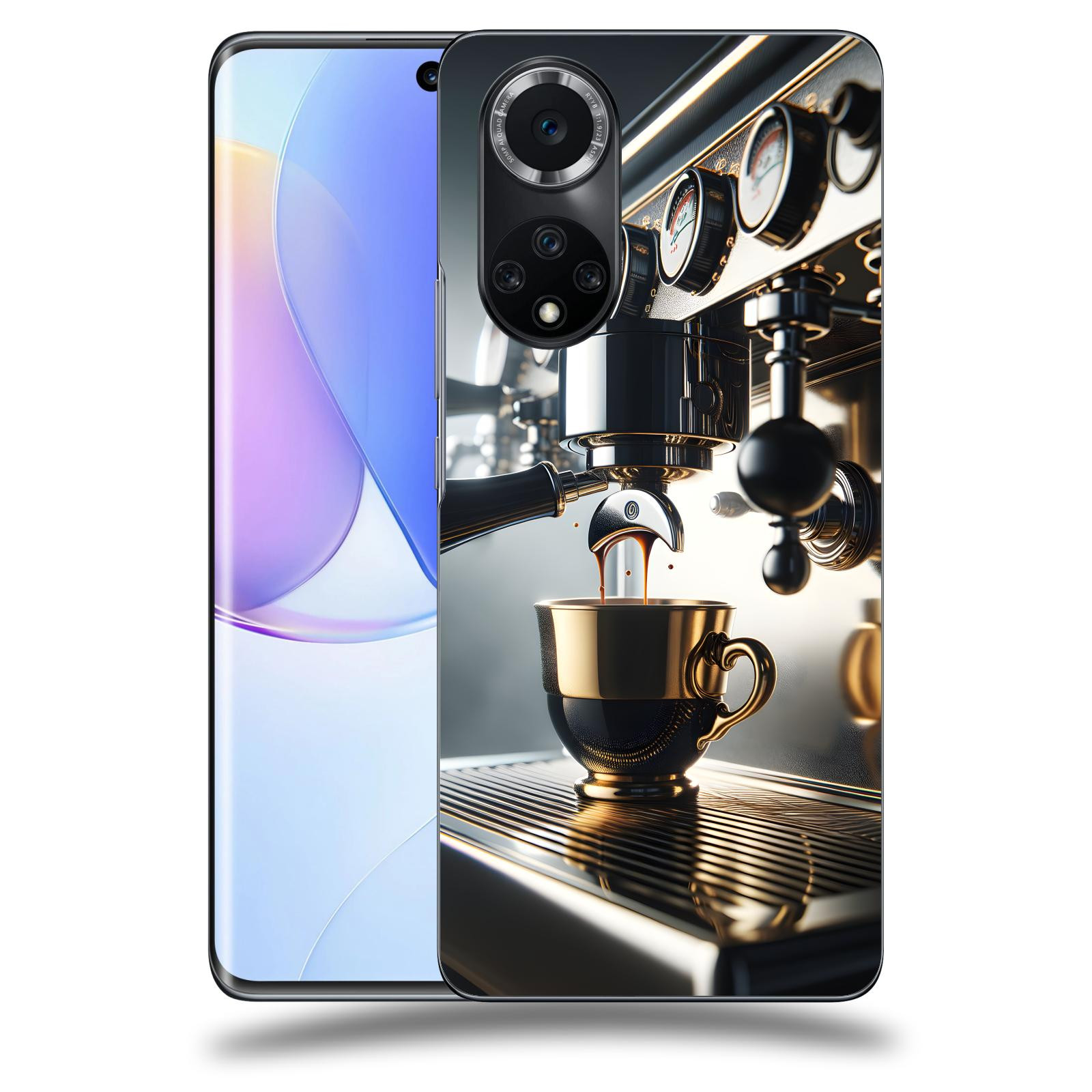 ACOVER Kryt na mobil Huawei Nova 9 - Coffee maker