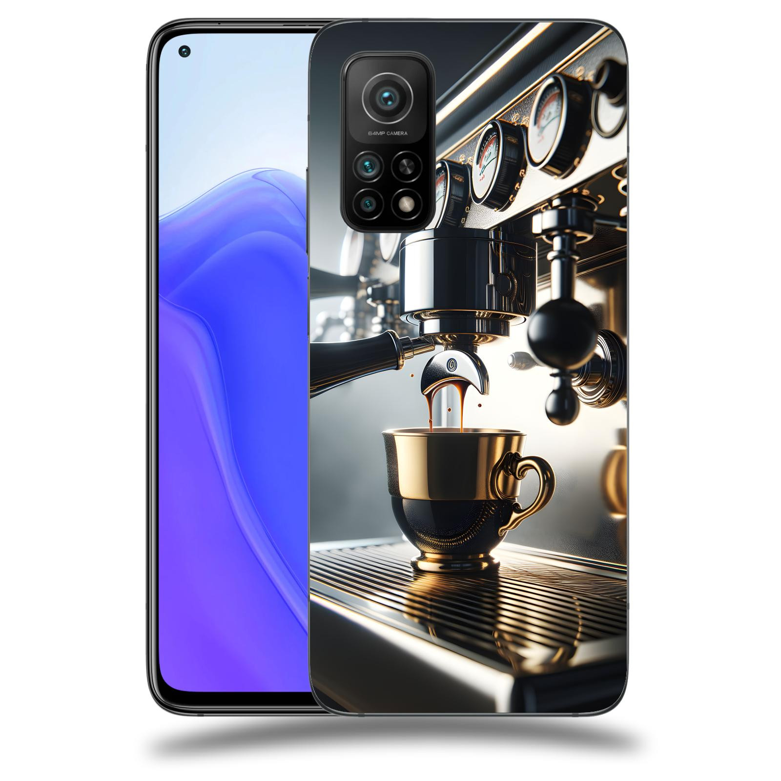 ACOVER Kryt na mobil Xiaomi Mi 10T - Coffee maker