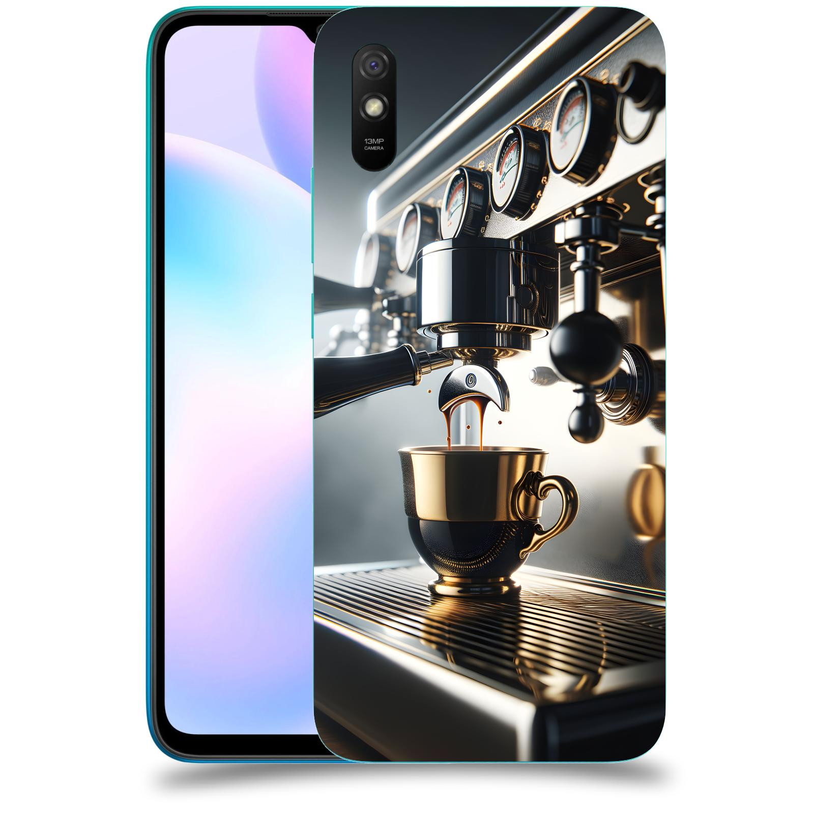 ACOVER Kryt na mobil Xiaomi Redmi 9AT - Coffee maker