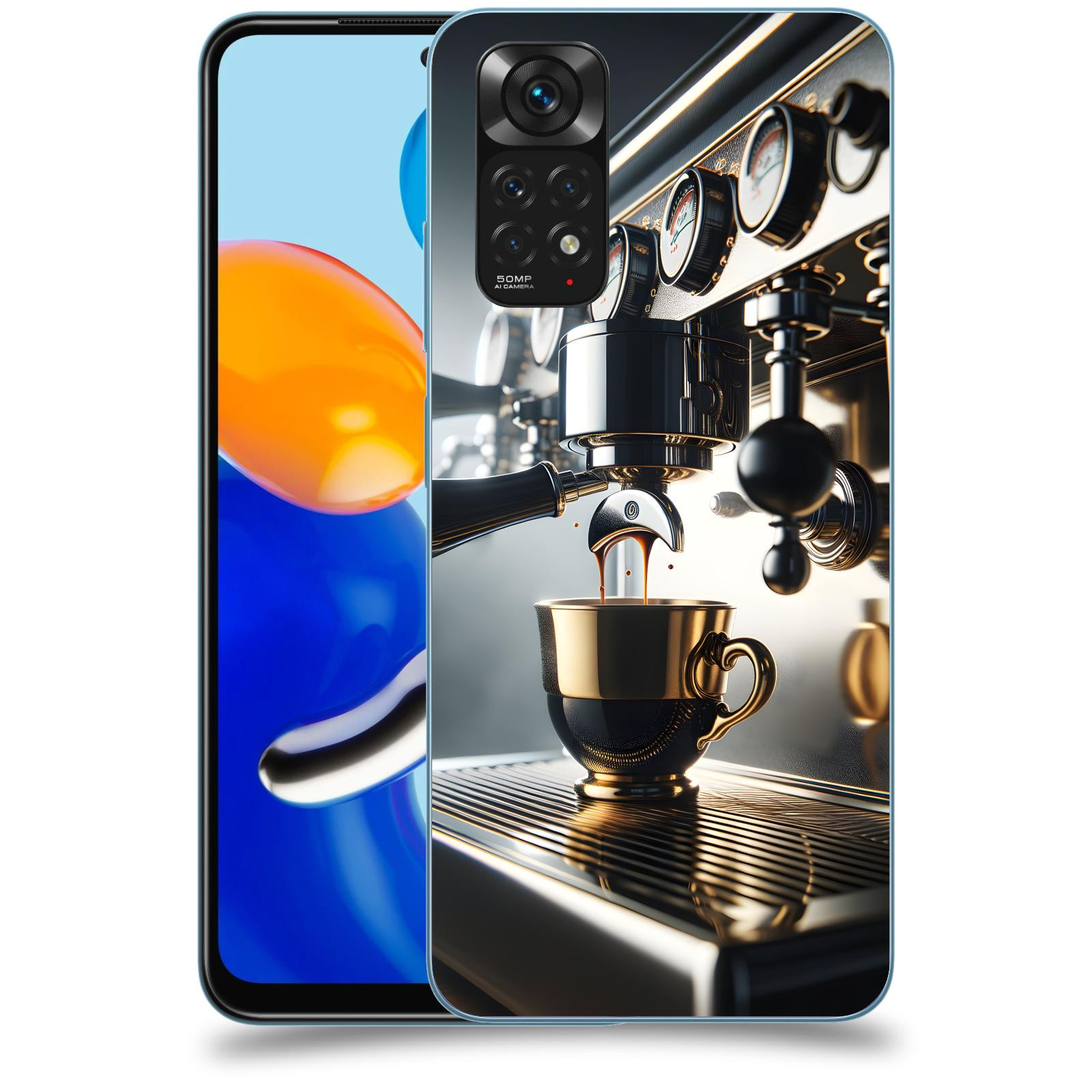 ACOVER Kryt na mobil Xiaomi Redmi Note 11 - Coffee maker
