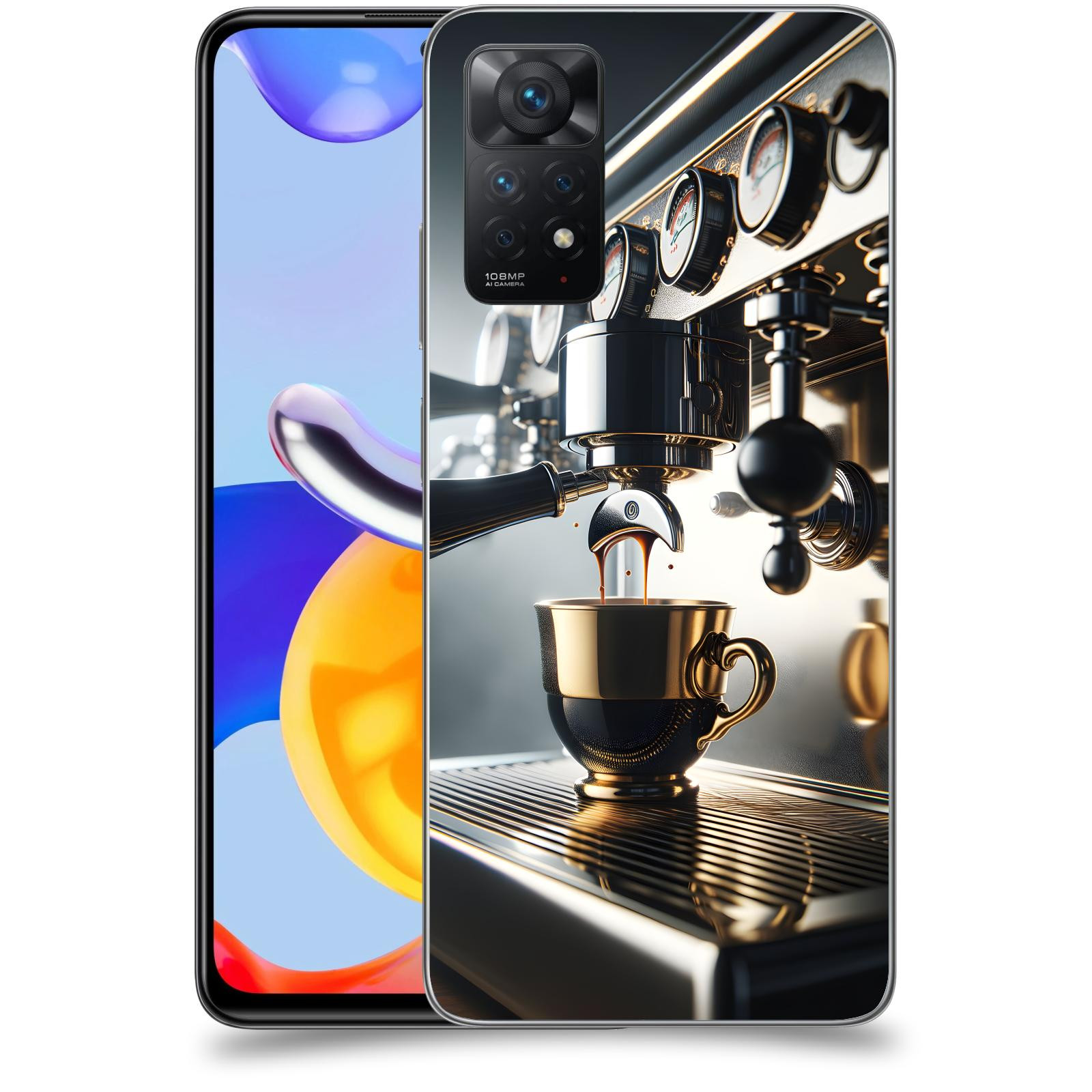 ACOVER Kryt na mobil Xiaomi Redmi Note 11 Pro - Coffee maker