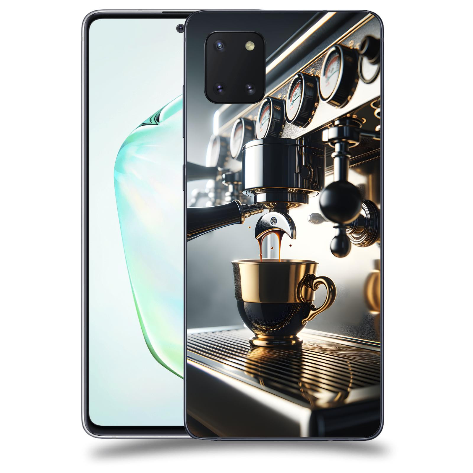 ACOVER Kryt na mobil Samsung Galaxy Note 10 Lite N770F - Coffee maker