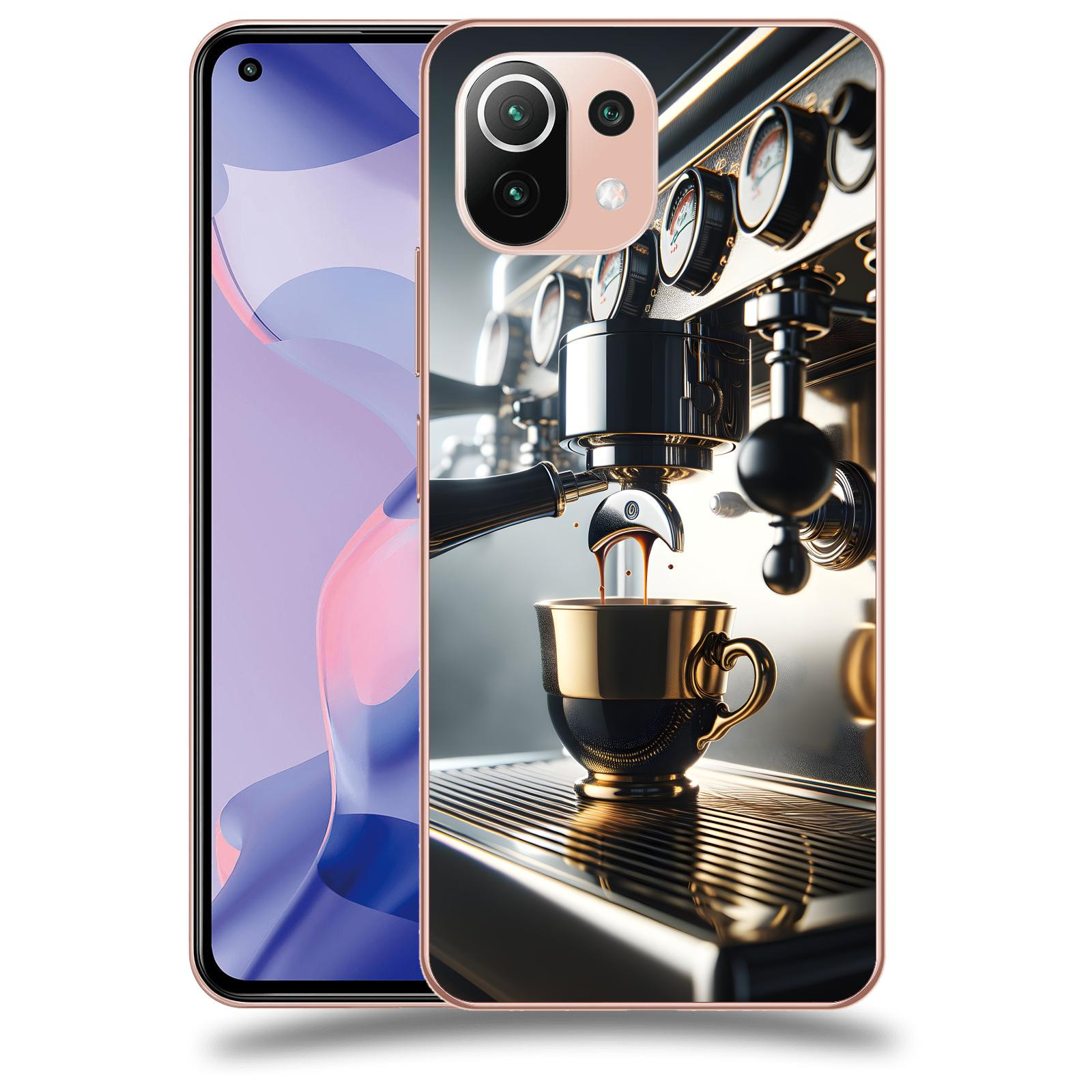 ACOVER Kryt na mobil Xiaomi 11 Lite 5G NE - Coffee maker