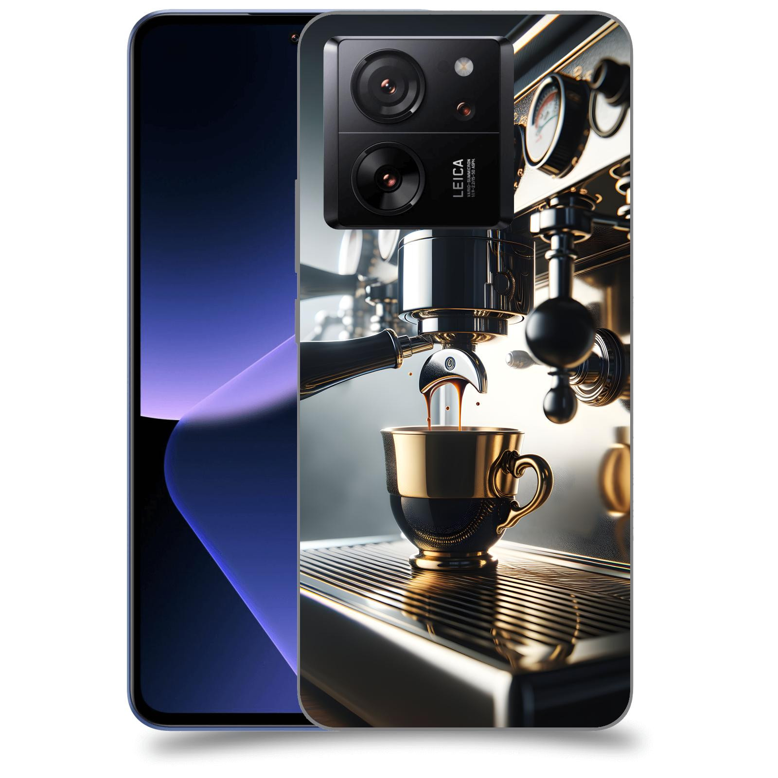 ACOVER Kryt na mobil Xiaomi 13T - Coffee maker