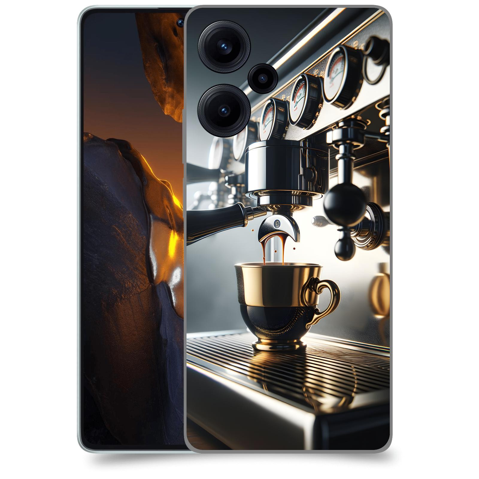 ACOVER Kryt na mobil Xiaomi Poco F5 - Coffee maker