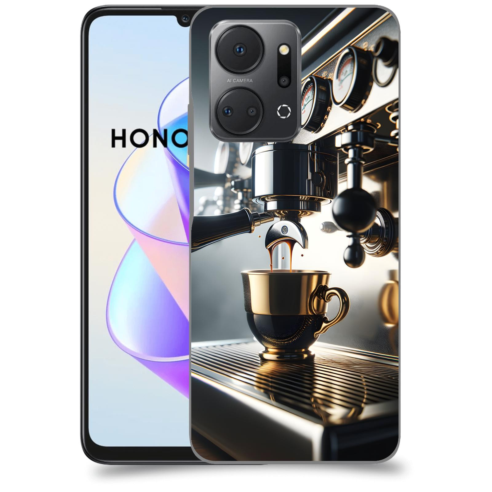 ACOVER Kryt na mobil HONOR X7a - Coffee maker