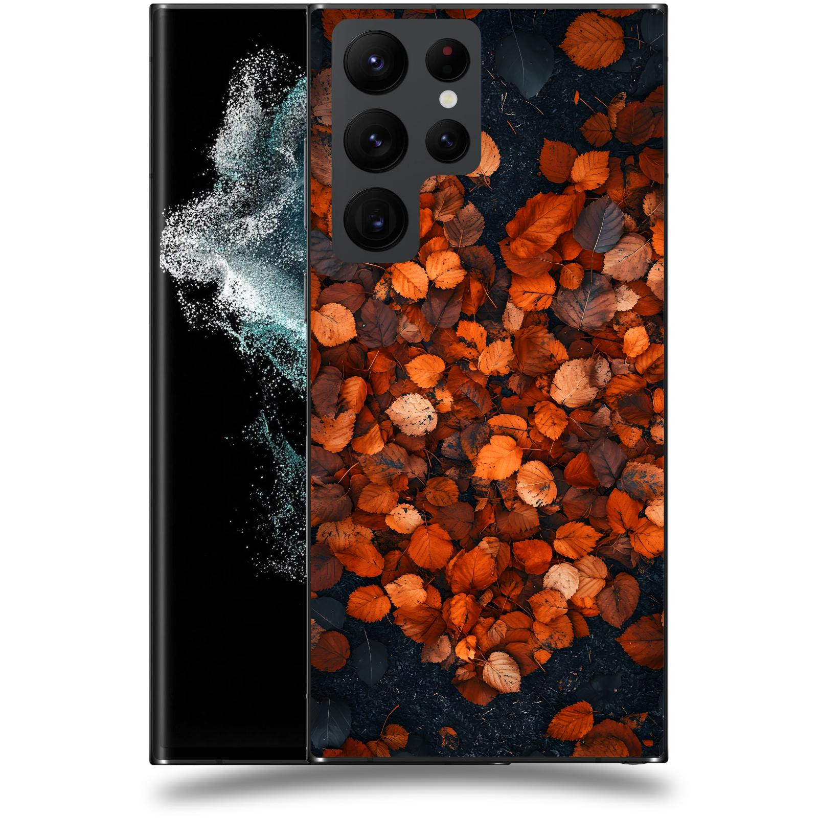 ACOVER Kryt na mobil Samsung Galaxy S22 Ultra 5G - Autumn Love