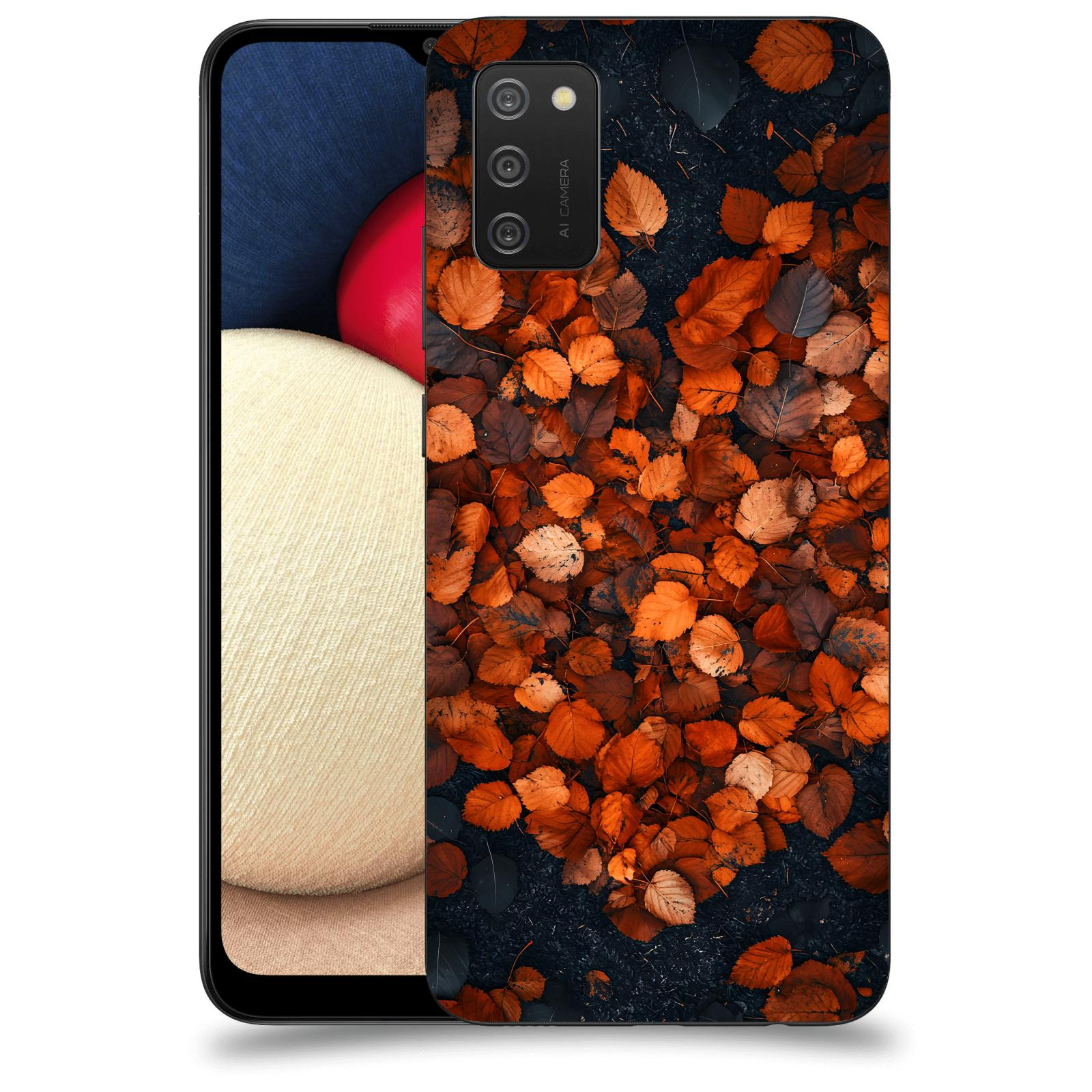 ACOVER Kryt na mobil Samsung Galaxy A02s A025G - Autumn Love