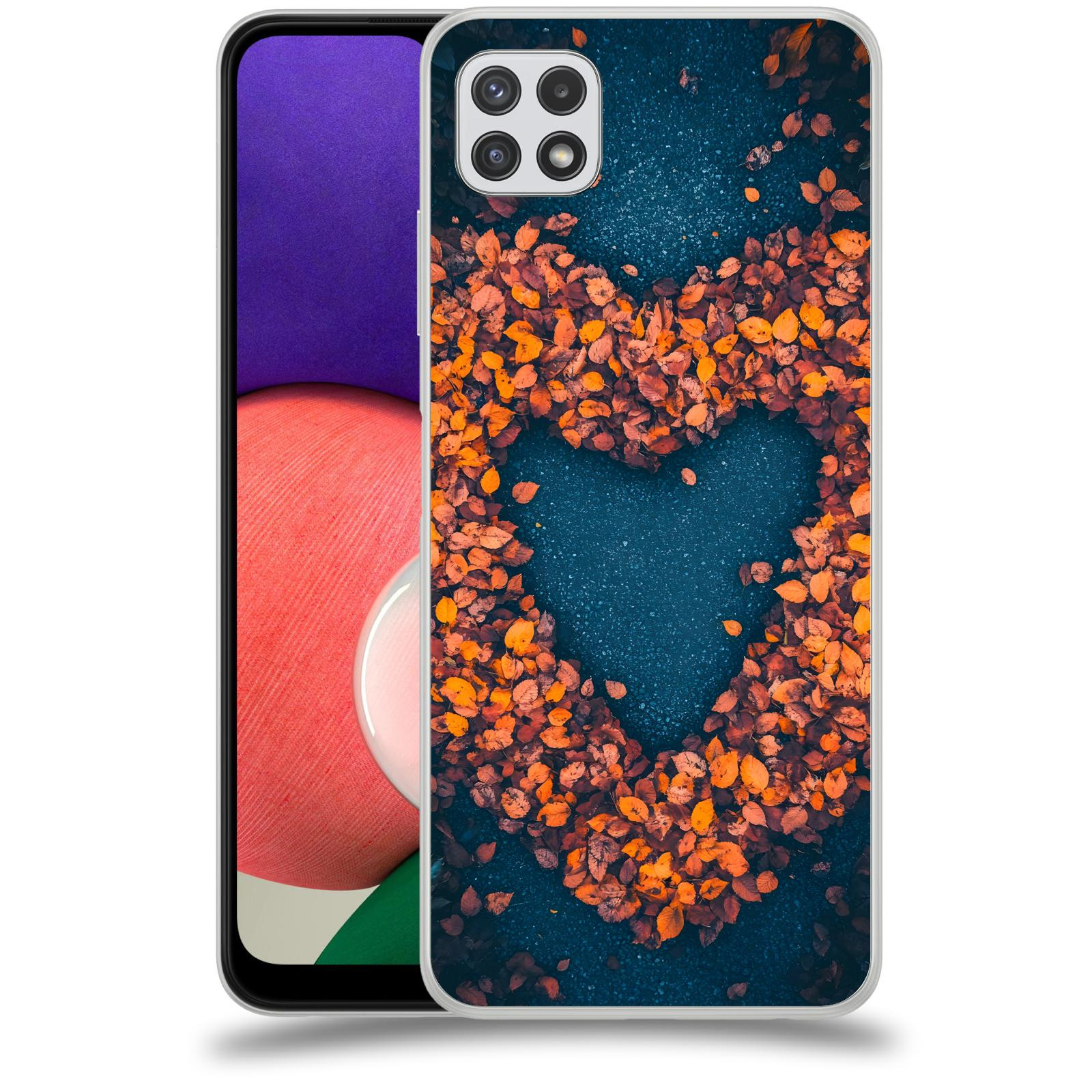 ACOVER Kryt na mobil Samsung Galaxy A22 A225F - Autumn Love 2