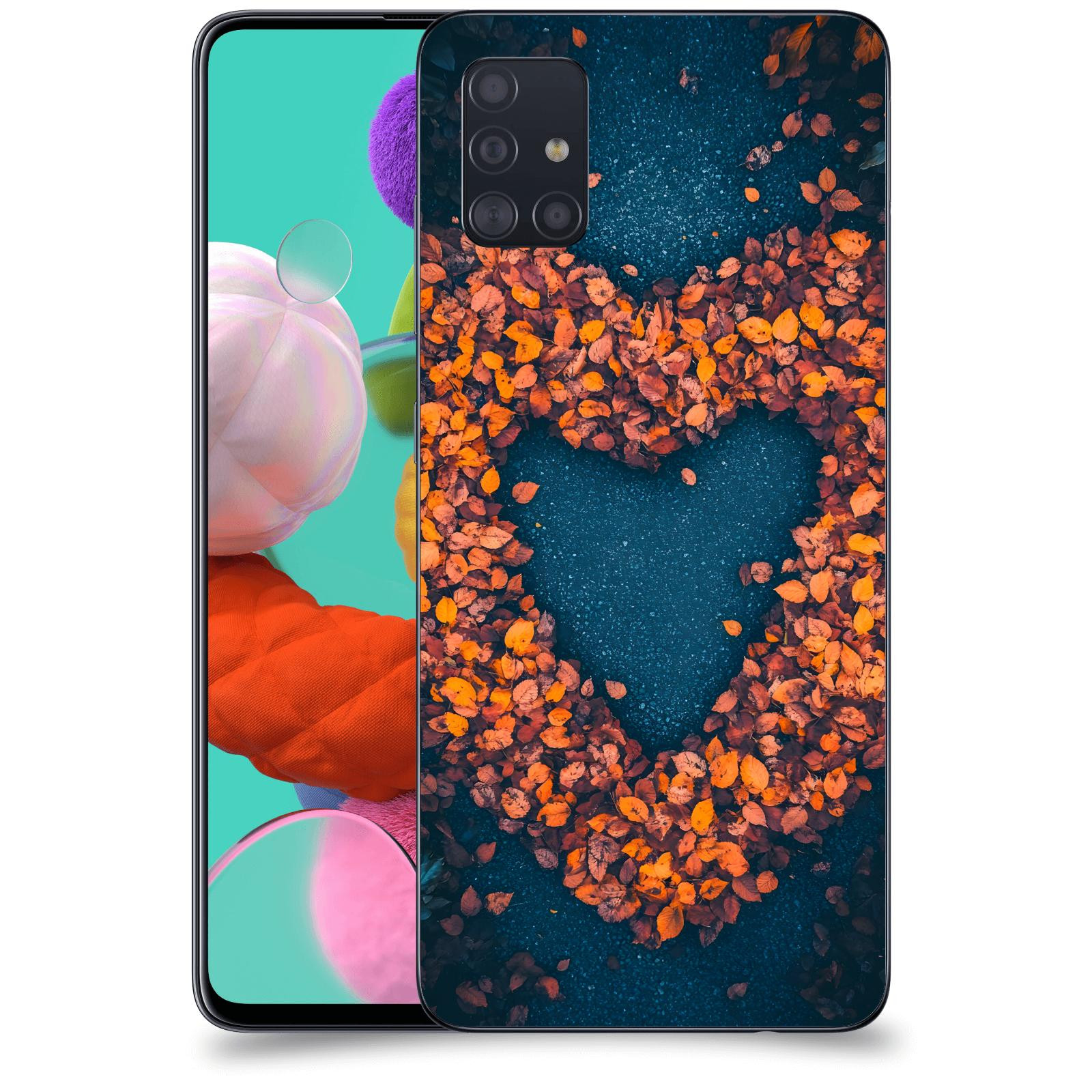 ACOVER Kryt na mobil Samsung Galaxy A51 A515F - Autumn Love 2