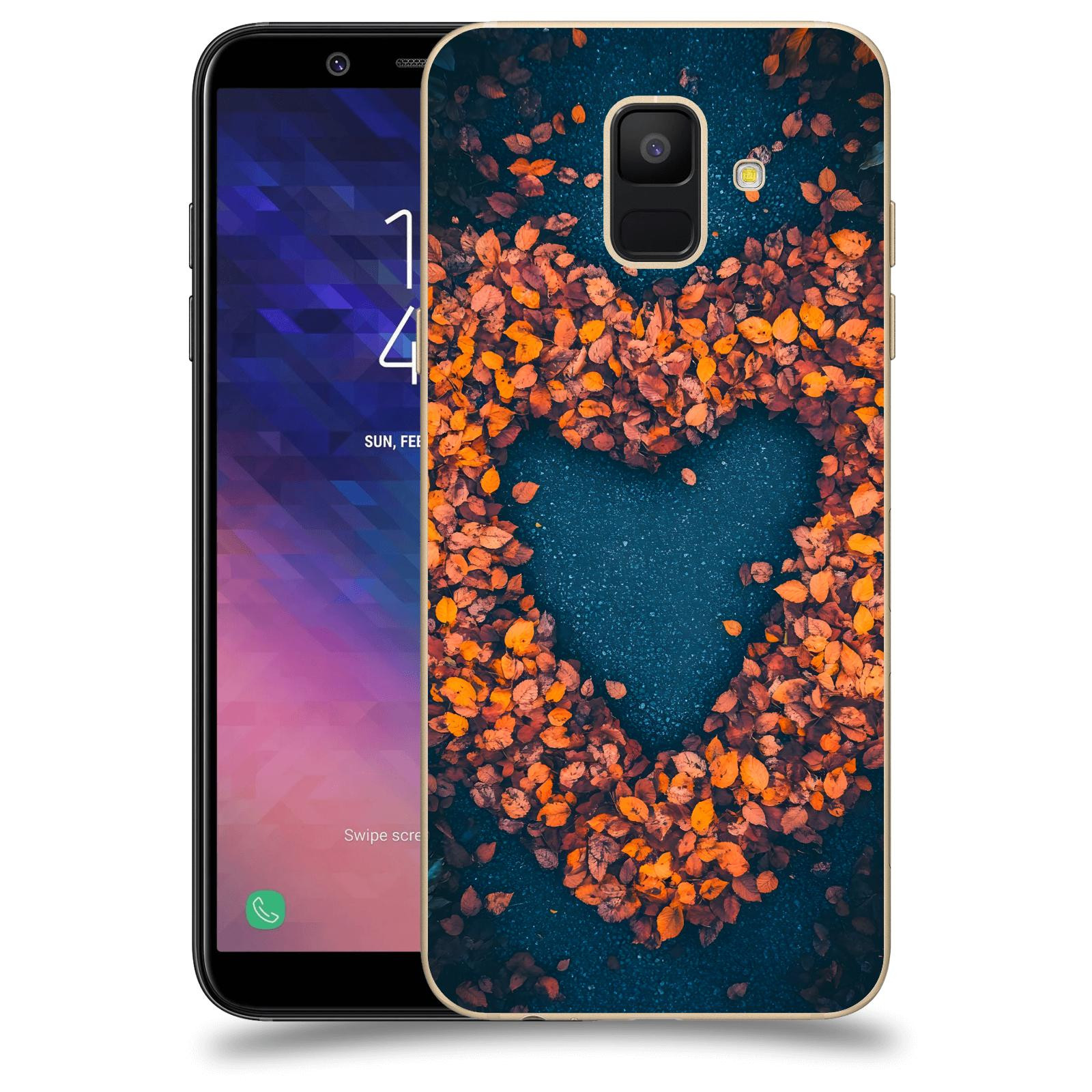 ACOVER Kryt na mobil Samsung Galaxy A6 A600F - Autumn Love 2