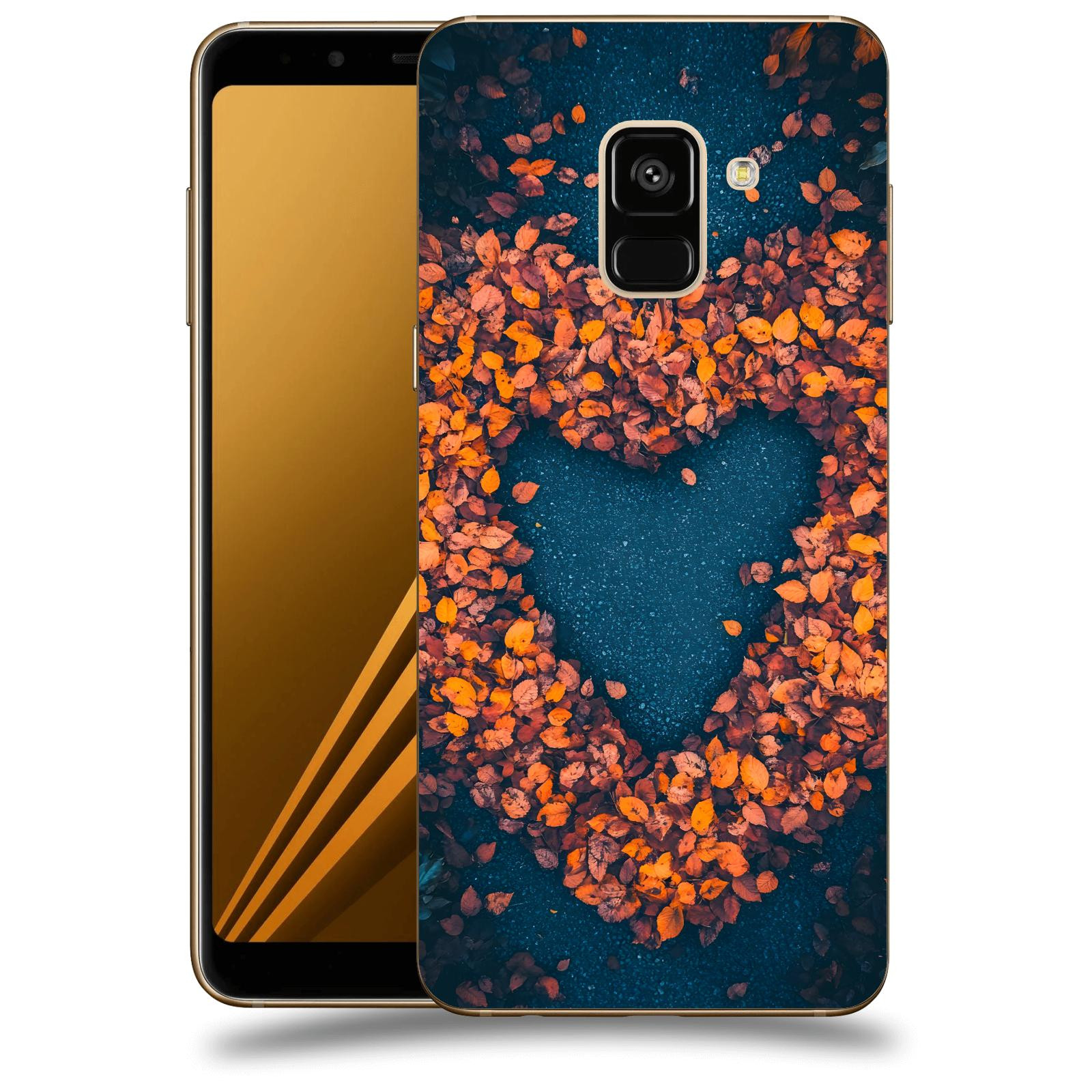 ACOVER Kryt na mobil Samsung Galaxy A8 2018 A530F - Autumn Love 2