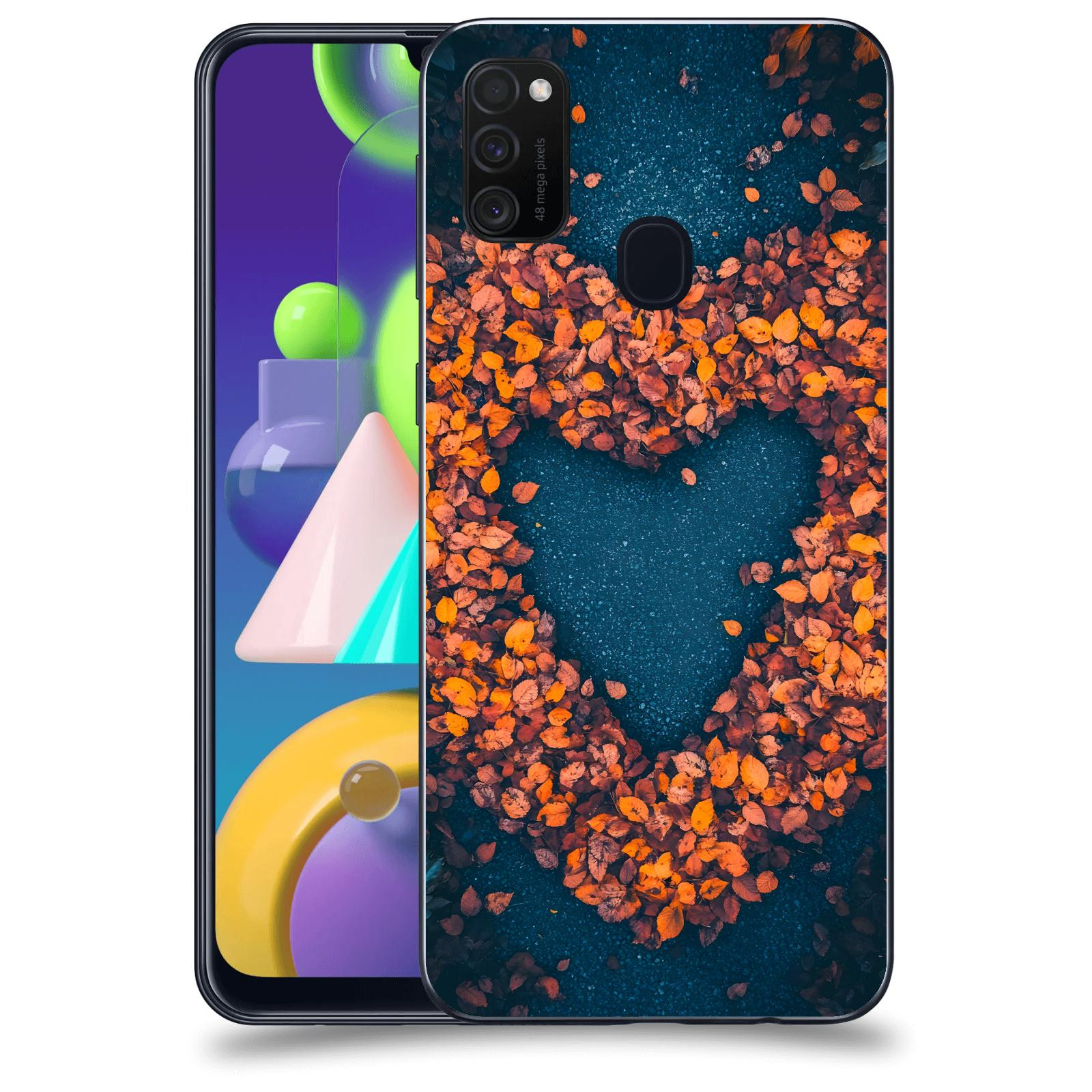 ACOVER Kryt na mobil Samsung Galaxy M21 M215F - Autumn Love 2