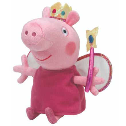 Beanie Babies Lic PEPPA PIG - Princezna 15 cm