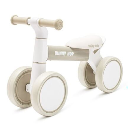Dětské odrážedlo Baby Mix Bunny Hop Ultralight warm grey