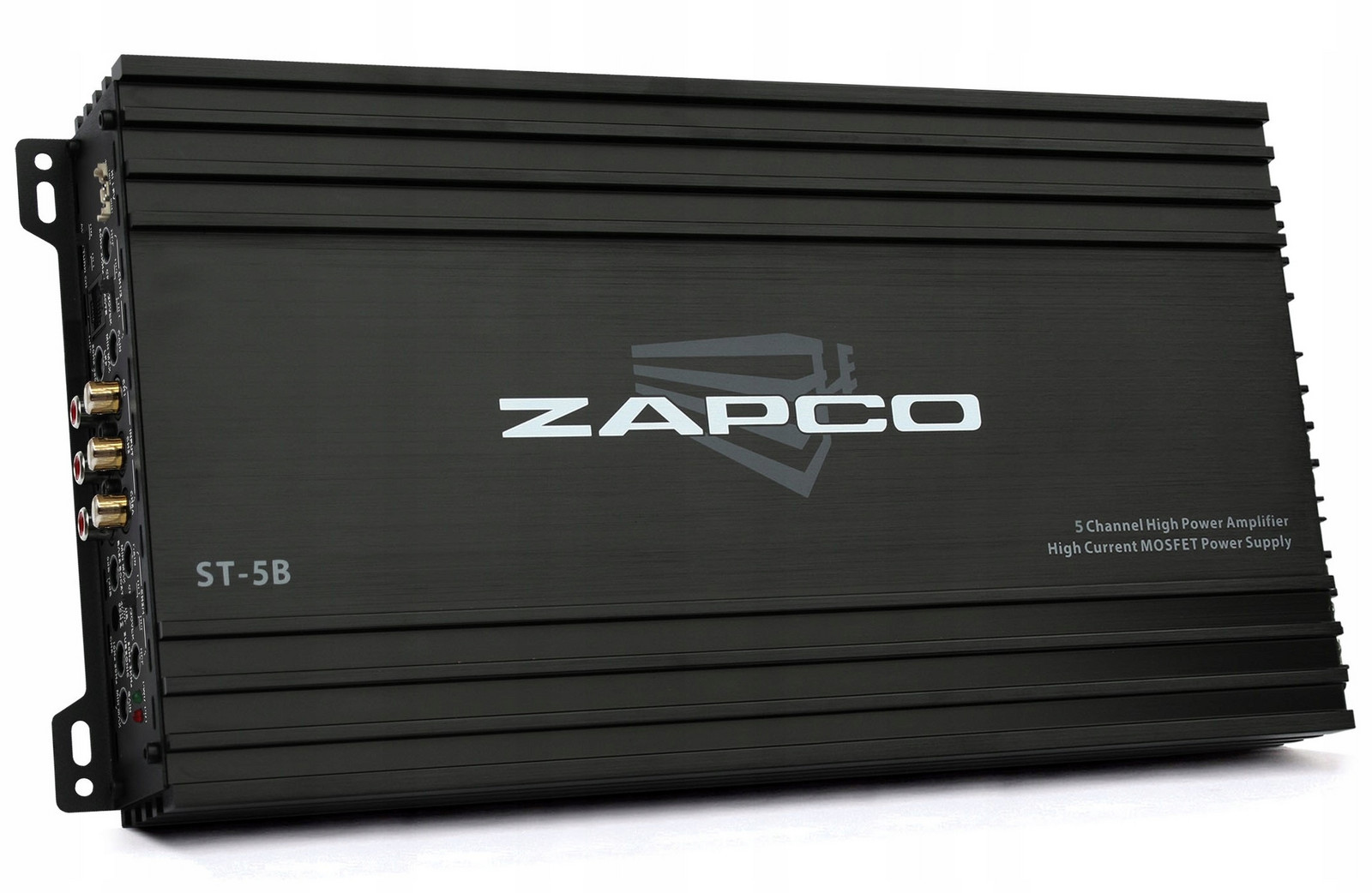 Zapco ST-5B Zesilovač 5 kanálový Car Audio 4x70/100+1x250/400W Hi-Input