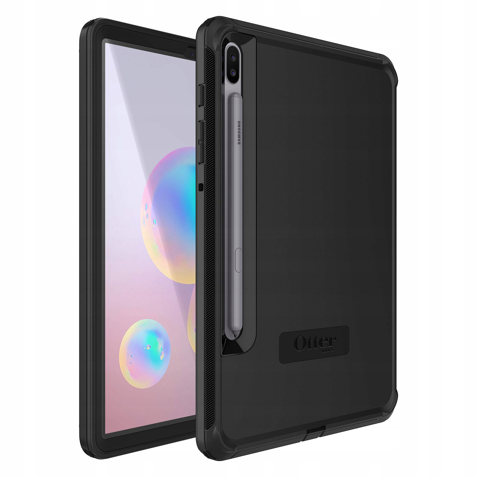 Otterbox Defender pouzdro pro Samsung Galaxy Tab S6 Lite pancéřový černý stojánek