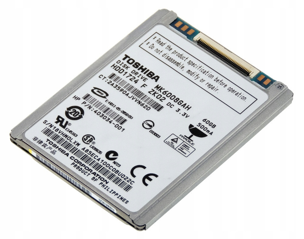 Toshiba 60GB 1,8