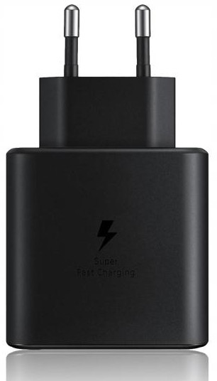 Nabíječka do sítě pro telefon samsung 45w rychlonabíjení usb c černá