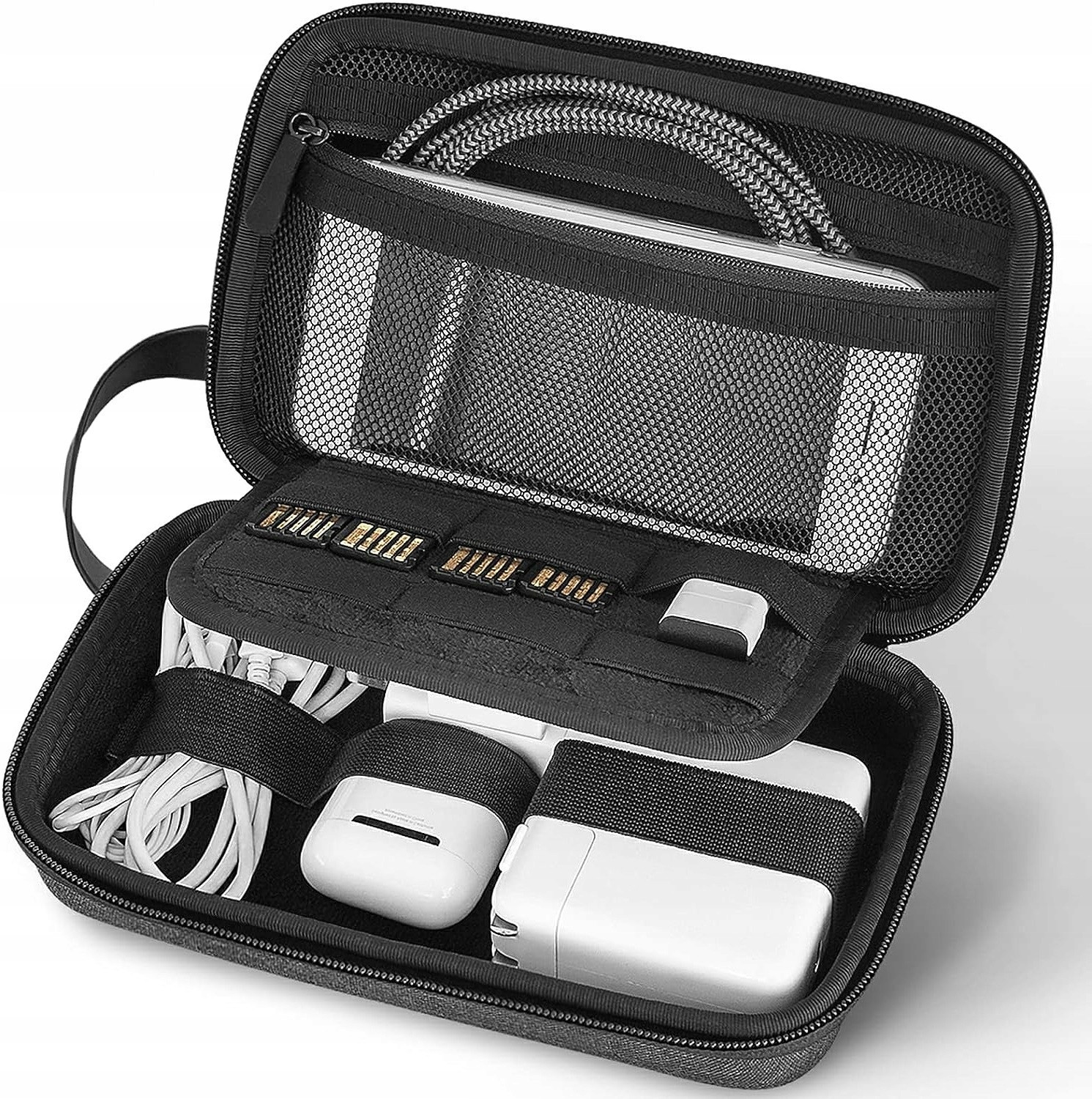 Organizér Pouzdro Na Cestovní Příslušenství Apple Macbook Iphone Brašna Napájecí Adaptér