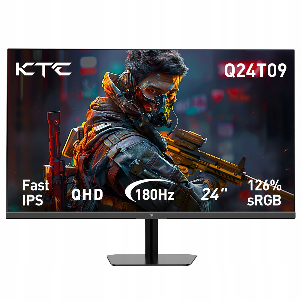 Bezrámečkový Monitor 27'' Fast Ips 180HZ 2560*1440 HDR10 -5°~15° Ktc Q24T09