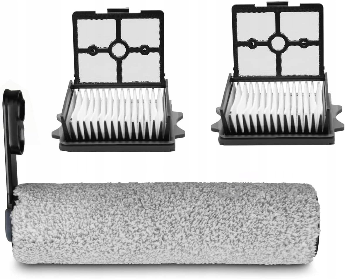 2xHEPA Filtr Válečkový Kartáč Pro Vysavač S5 Floor One S5 Pro Smart Wet
