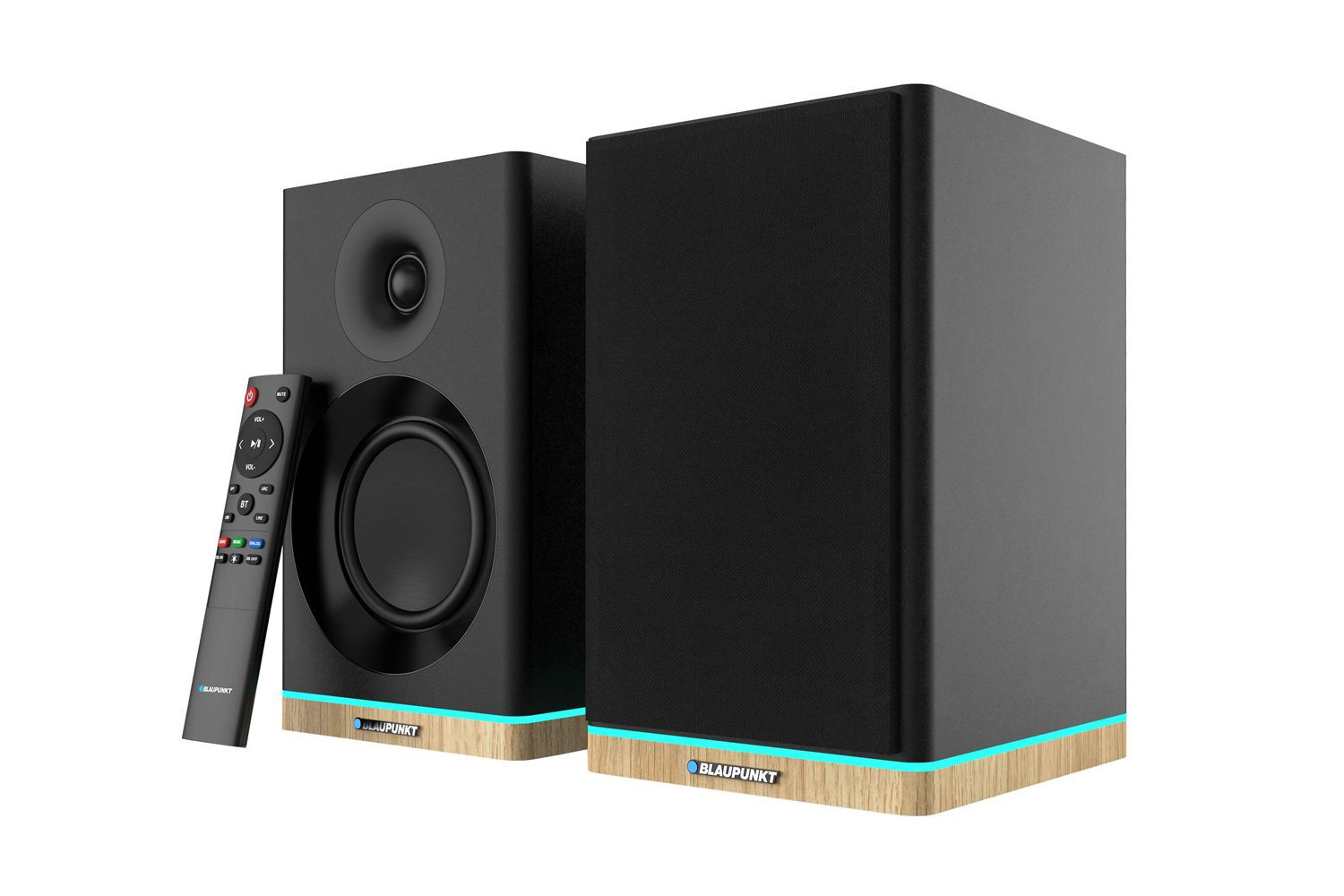 Policové reproduktory Reproduktorové reproduktory Aktivní Blaupunkt BS60BK Led Dálkové Ovládání