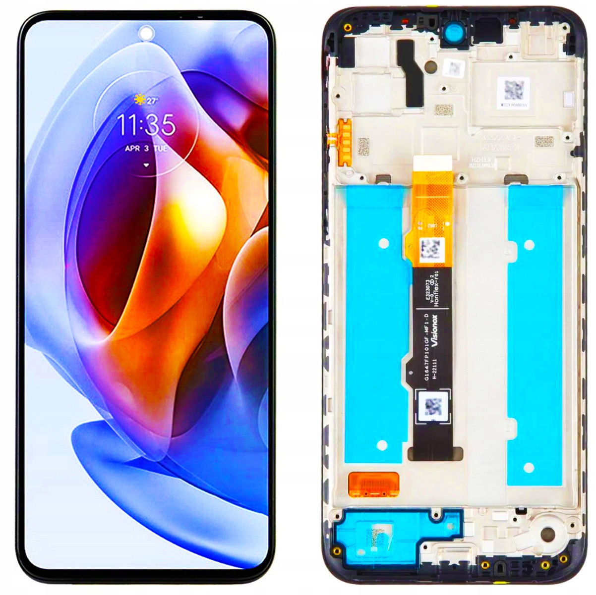 LCD displej Dotykový displej pro Motorola Moto G31 XT2173 Oled Rámeček