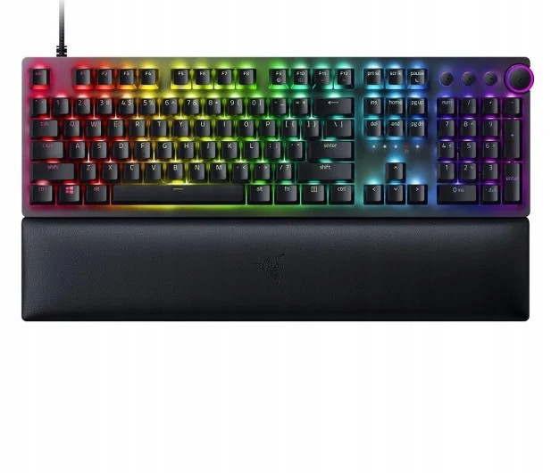 Klávesnice Razer Huntsman V2 Purple Clicky hliník +opěrka