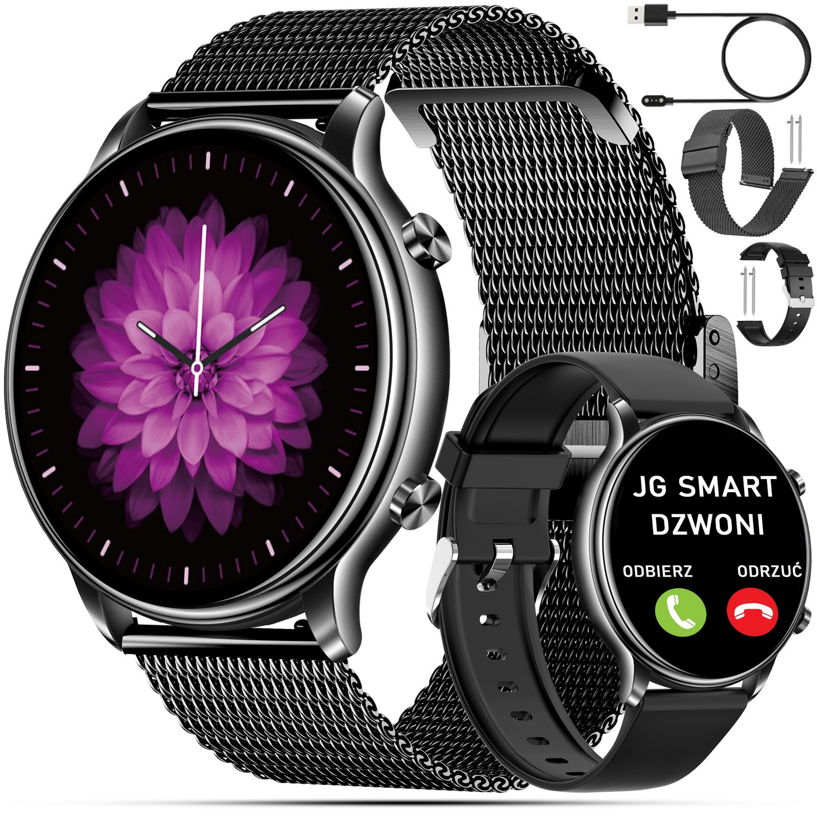 Chytré Hodinky Hodinky Srdeční Tep Tlak Hovoru Sms Fb